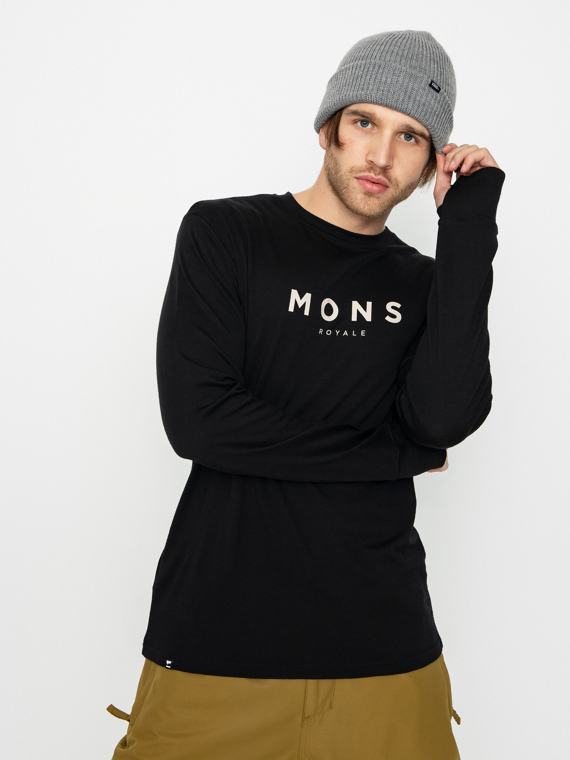 Longsleeve Mons Royale Yotei Classic (black)