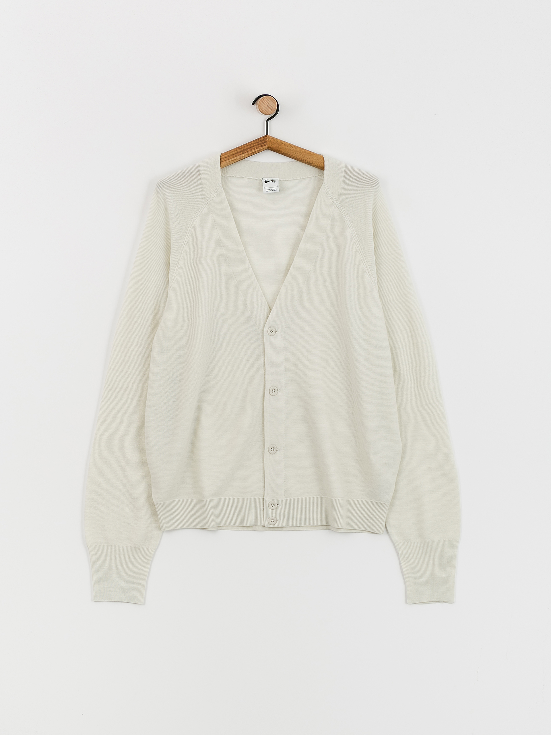 Sweter Nike SB Cardigan (light bone/white)