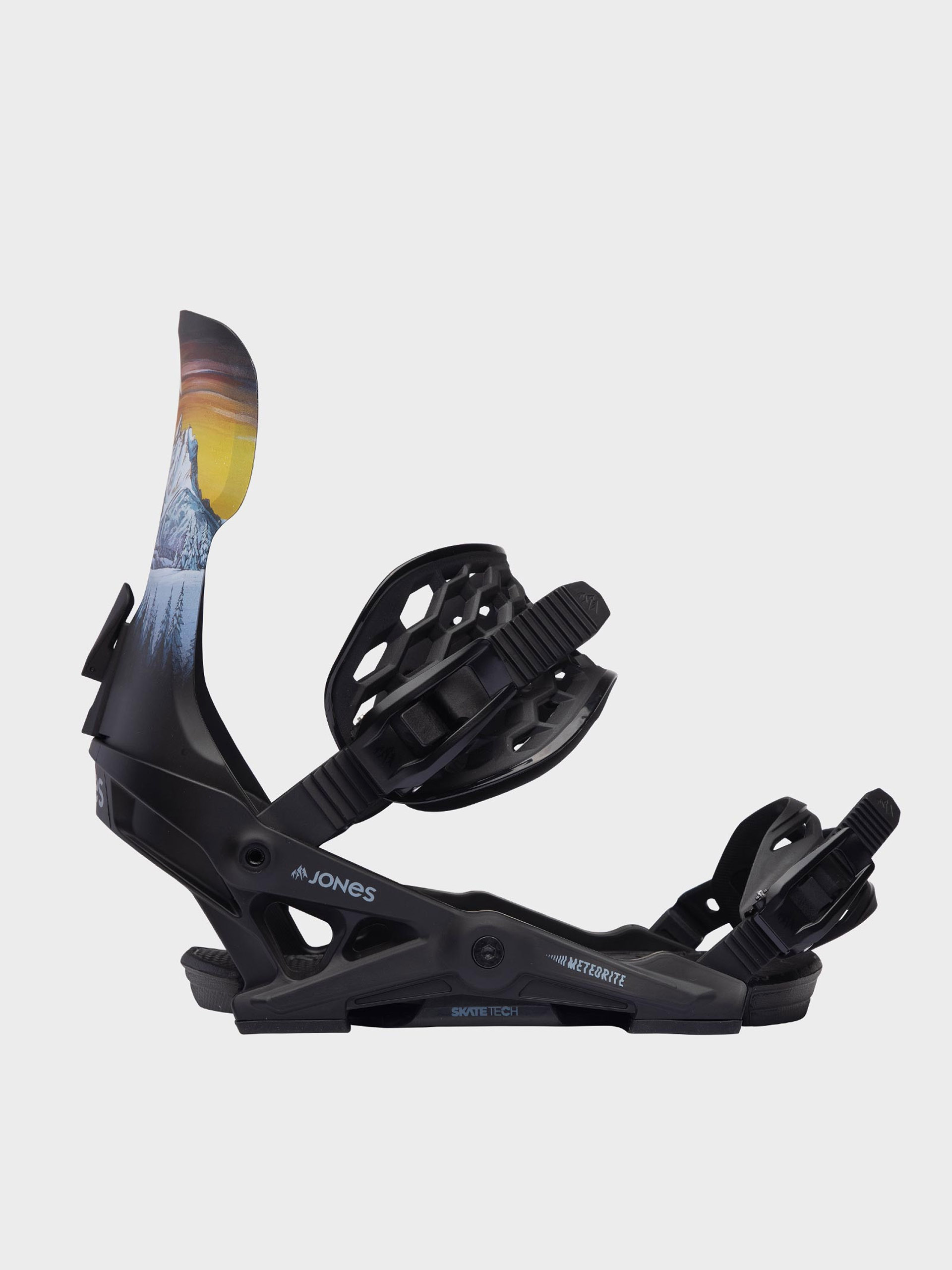 Męskie Wiązania snowboardowe Jones Snowboards Meteorite (black/rp roberts)