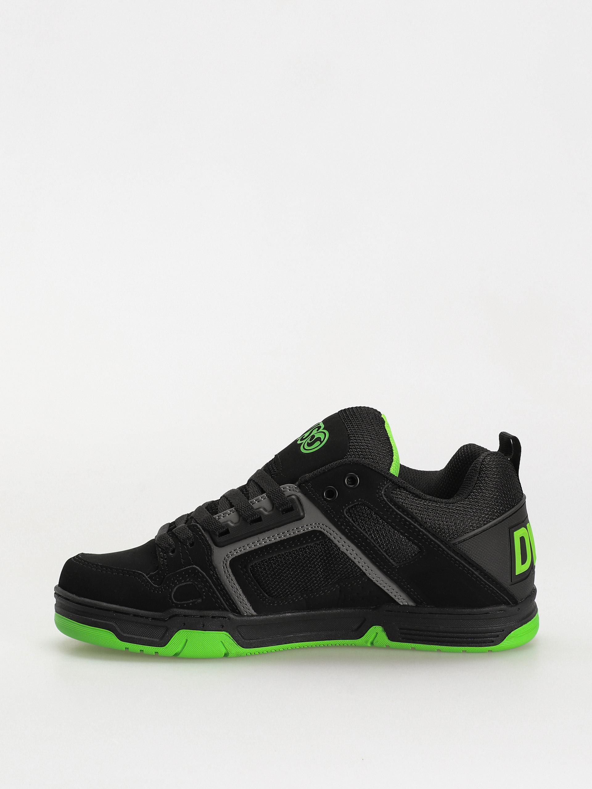 Buty DVS Comanche (black charcoal lime nubuck)