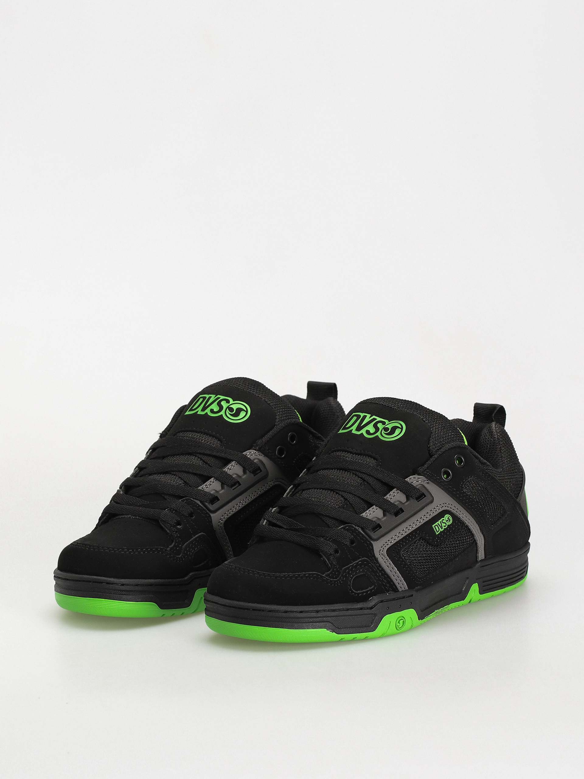 Buty DVS Comanche (black charcoal lime nubuck)