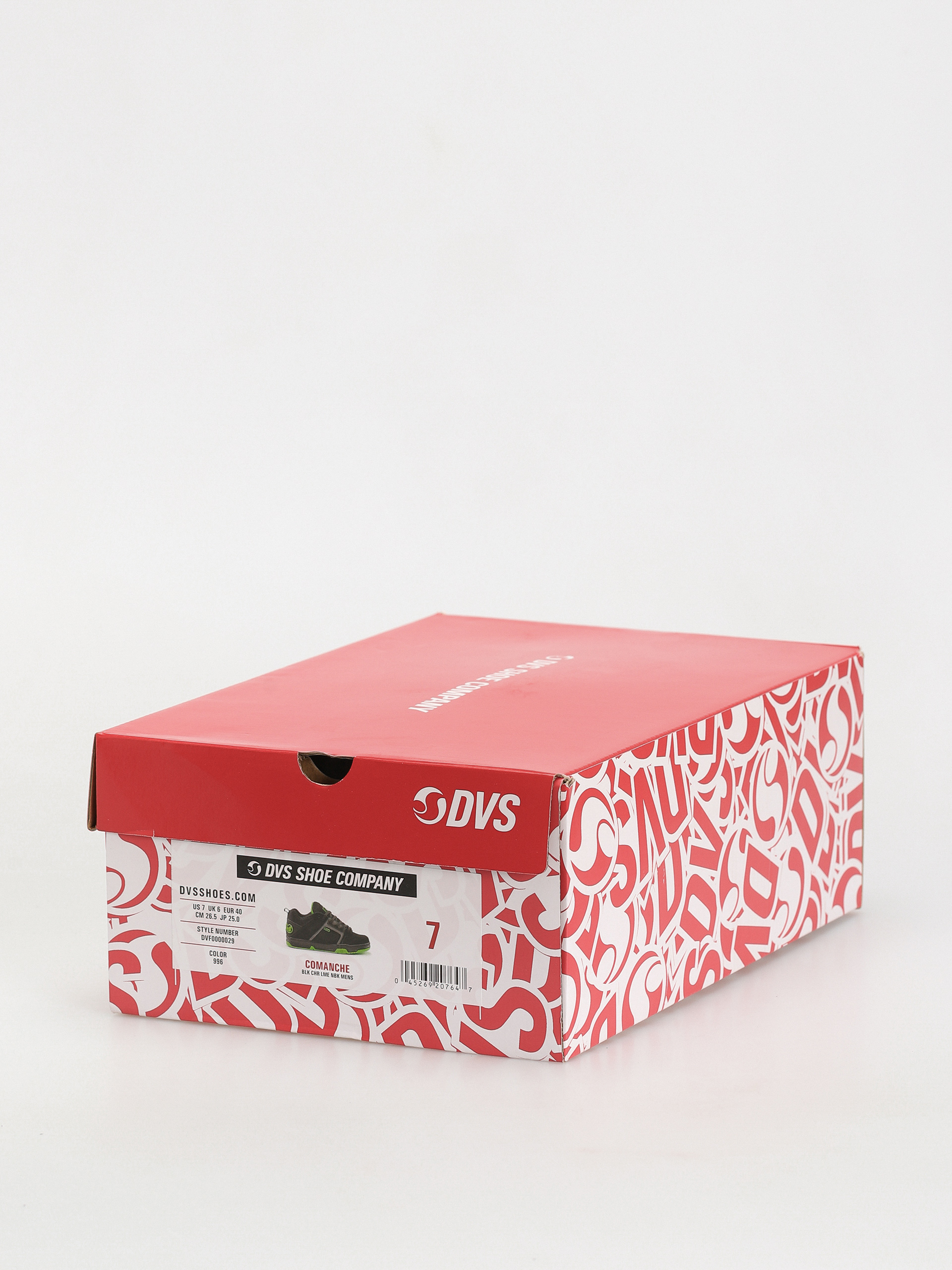 Buty DVS Comanche (black charcoal lime nubuck)