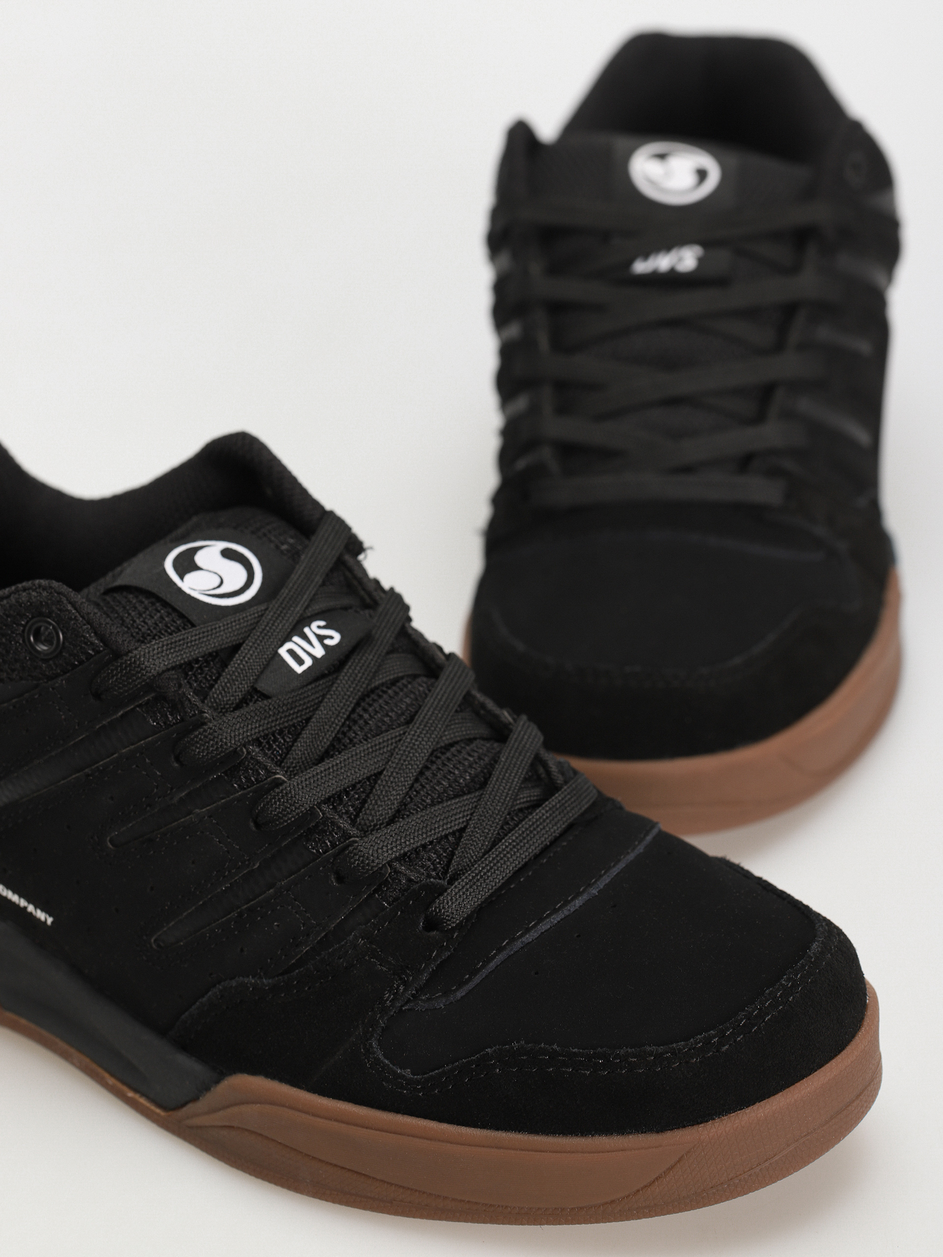 Buty DVS Tycho (black black gum nubuck)