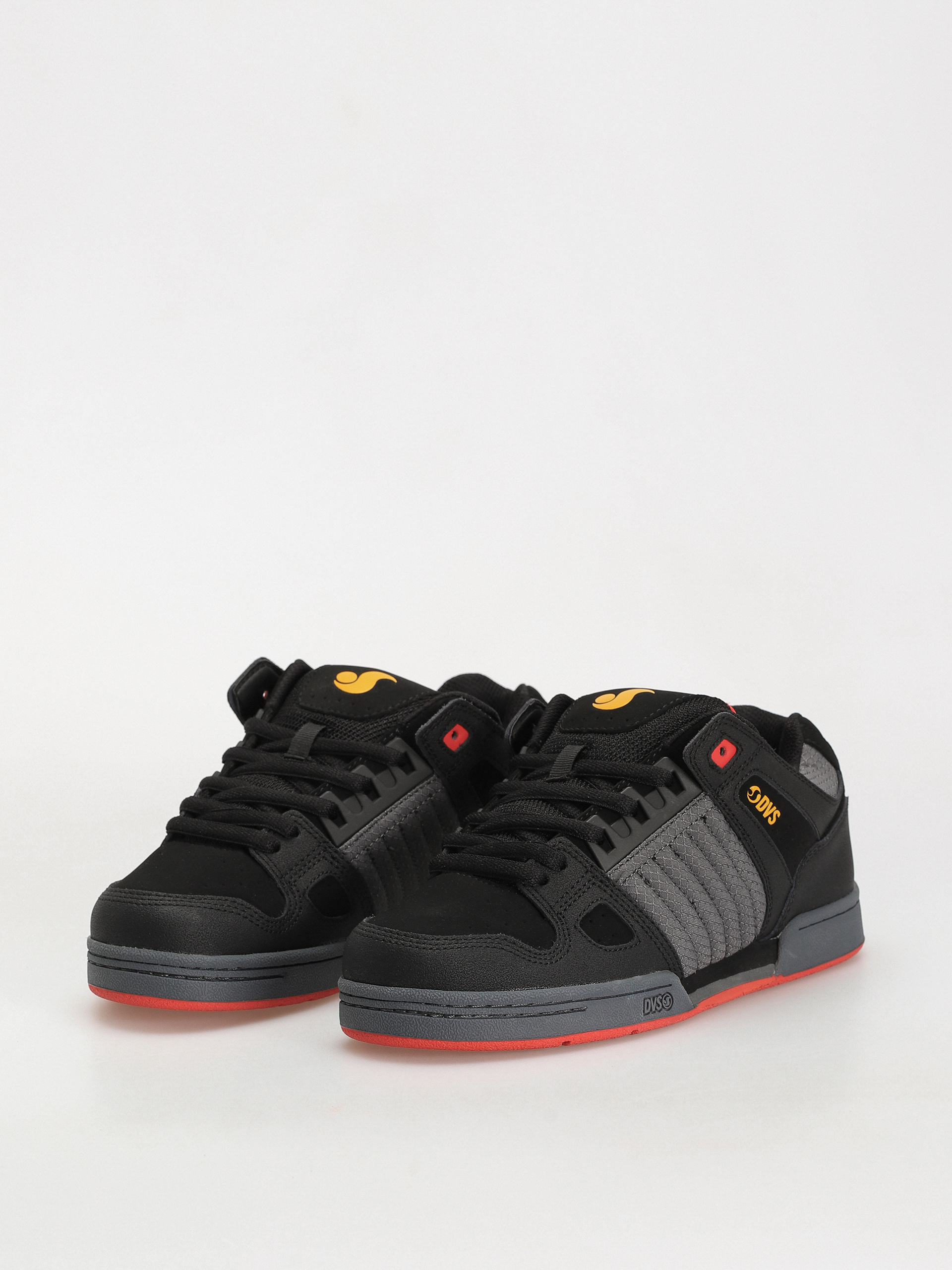 Buty DVS Celsius (black fiery red yellow nubuck)