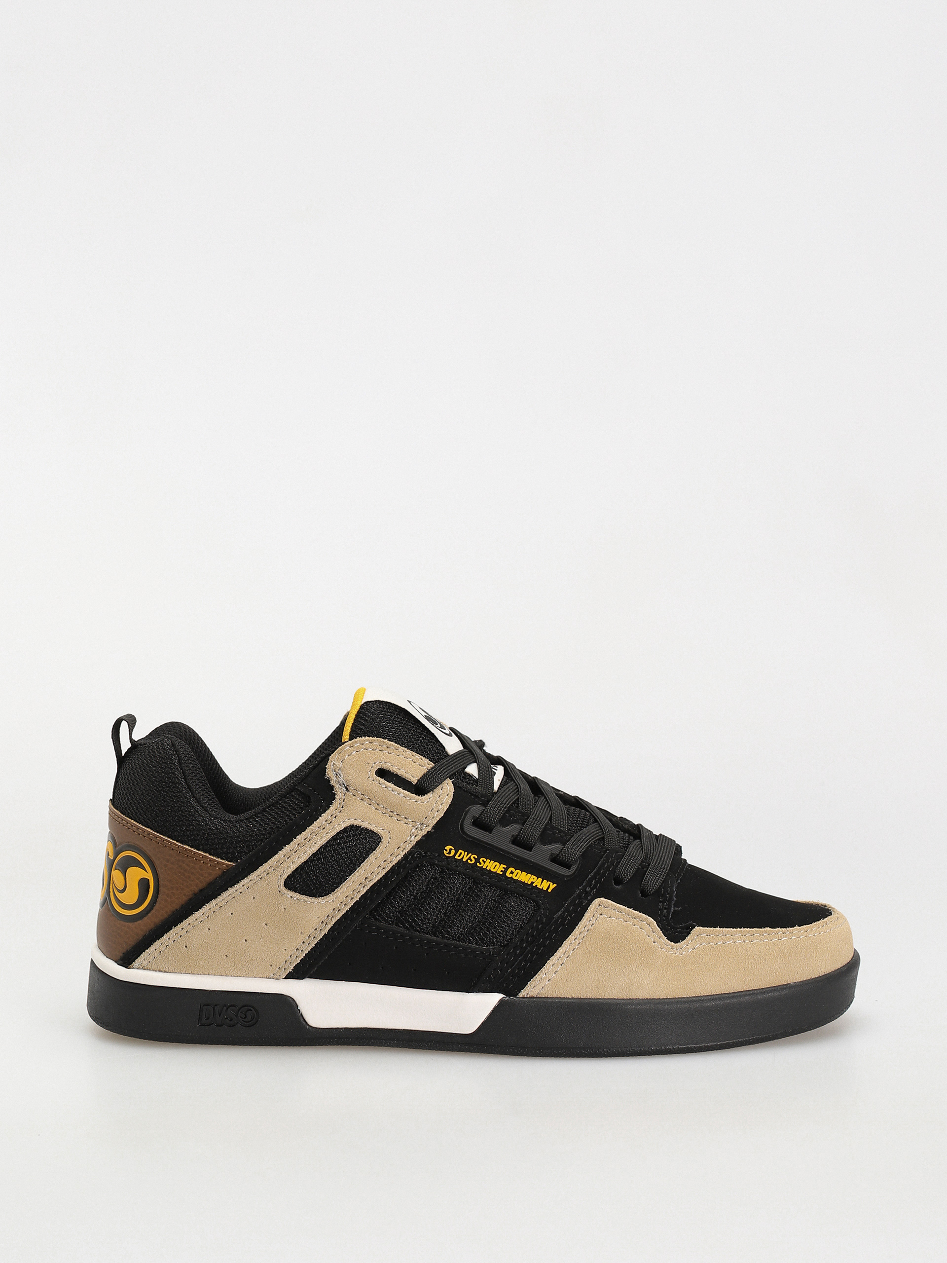 Buty DVS Comanche 2.0+ (black tan yellow suede)