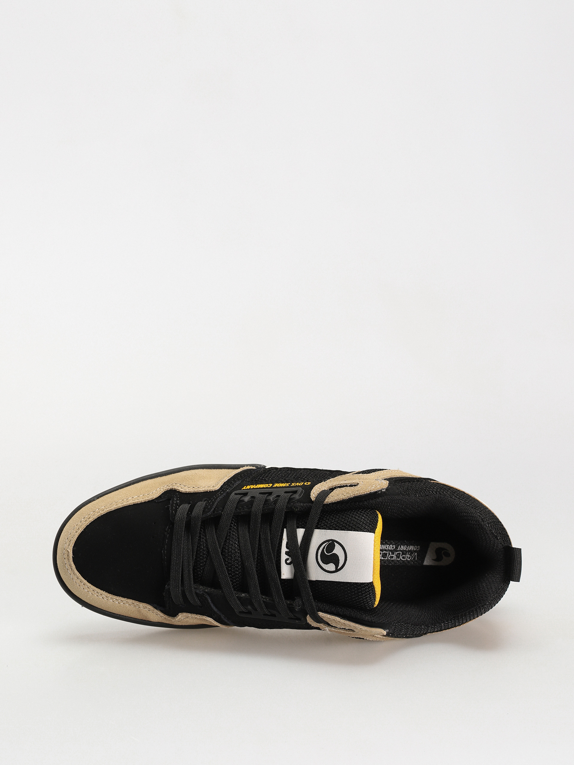 Buty DVS Comanche 2.0+ (black tan yellow suede)