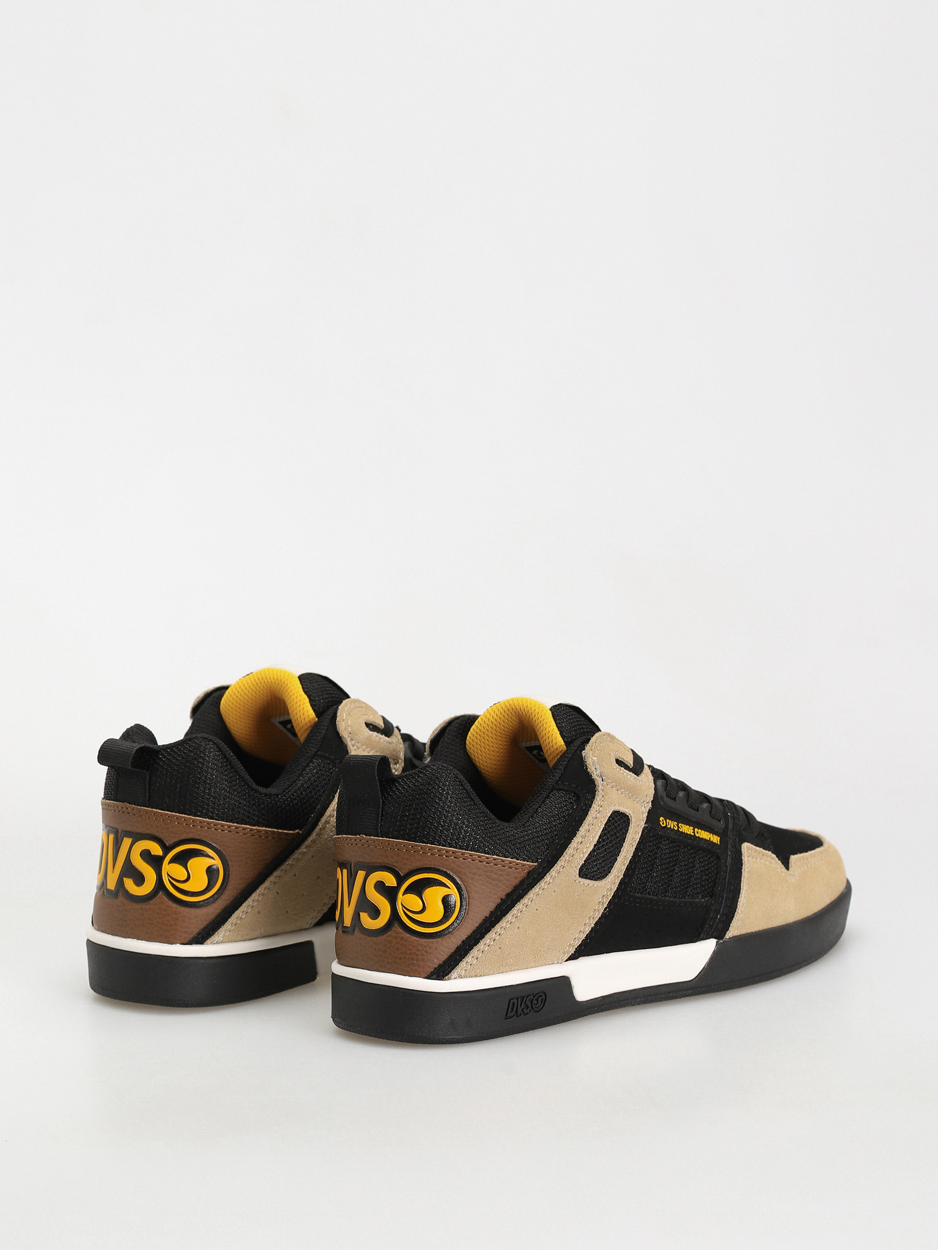 Buty DVS Comanche 2.0+ (black tan yellow suede)