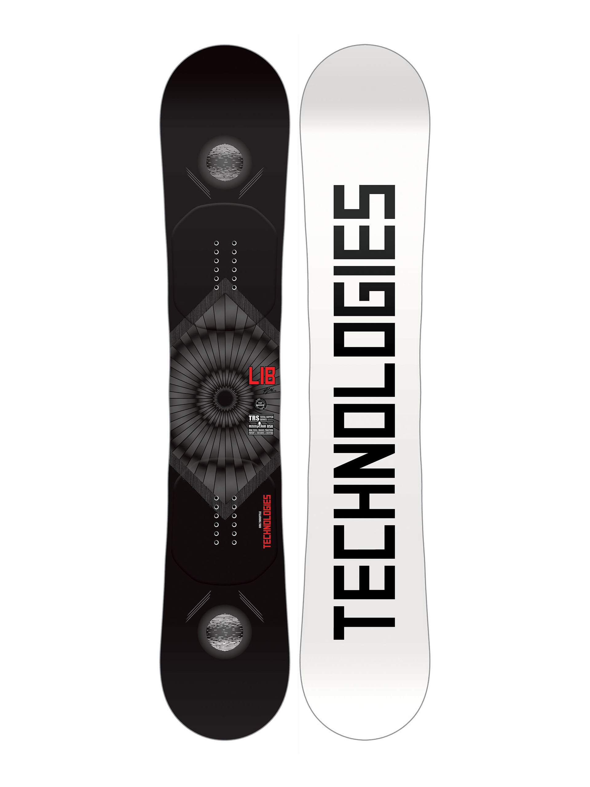 Męska Deska snowboardowa Lib Tech Trs (white/black)