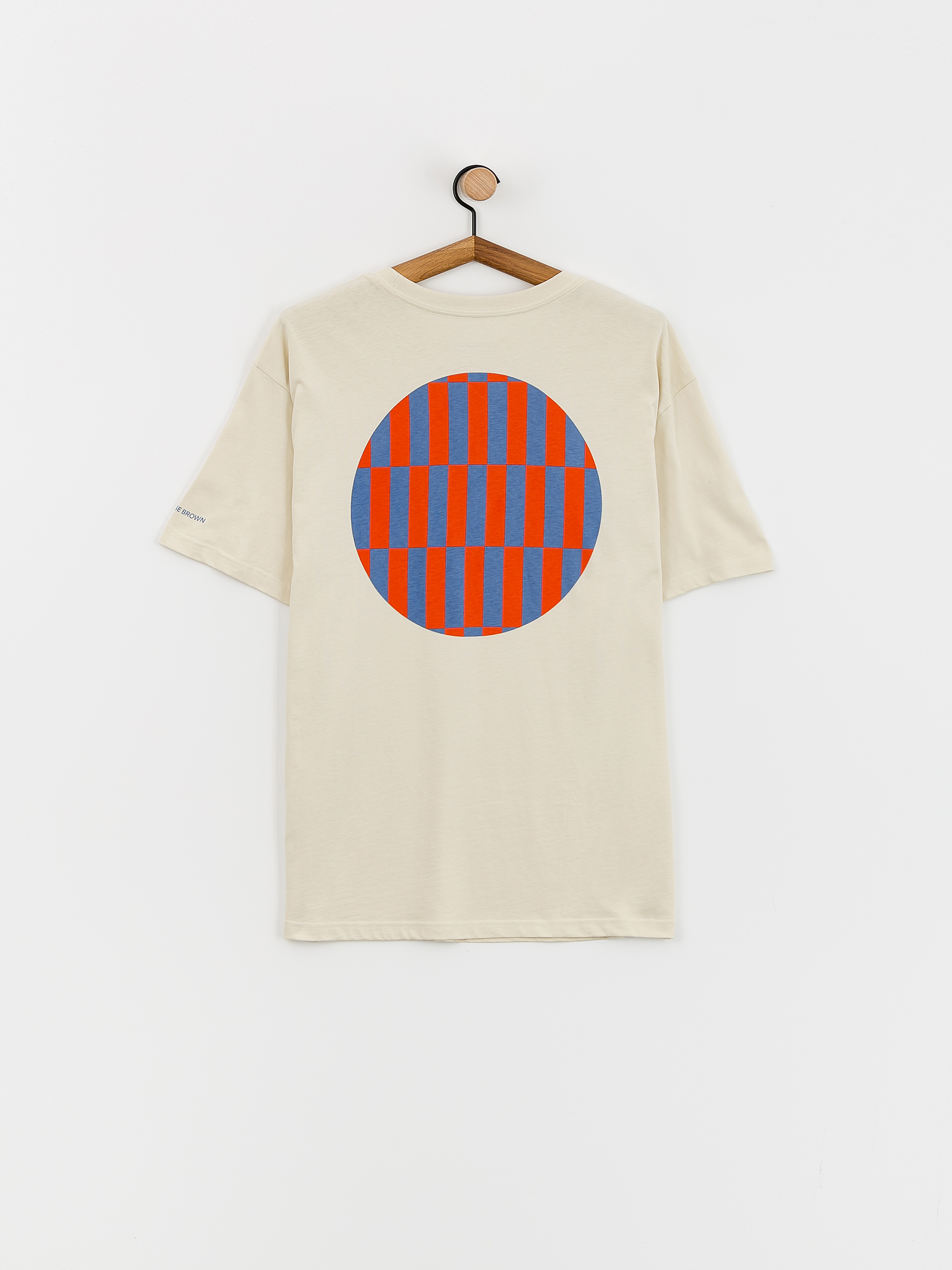 T-shirt RVCA Jesse Brown Asterisk (silver bleach)