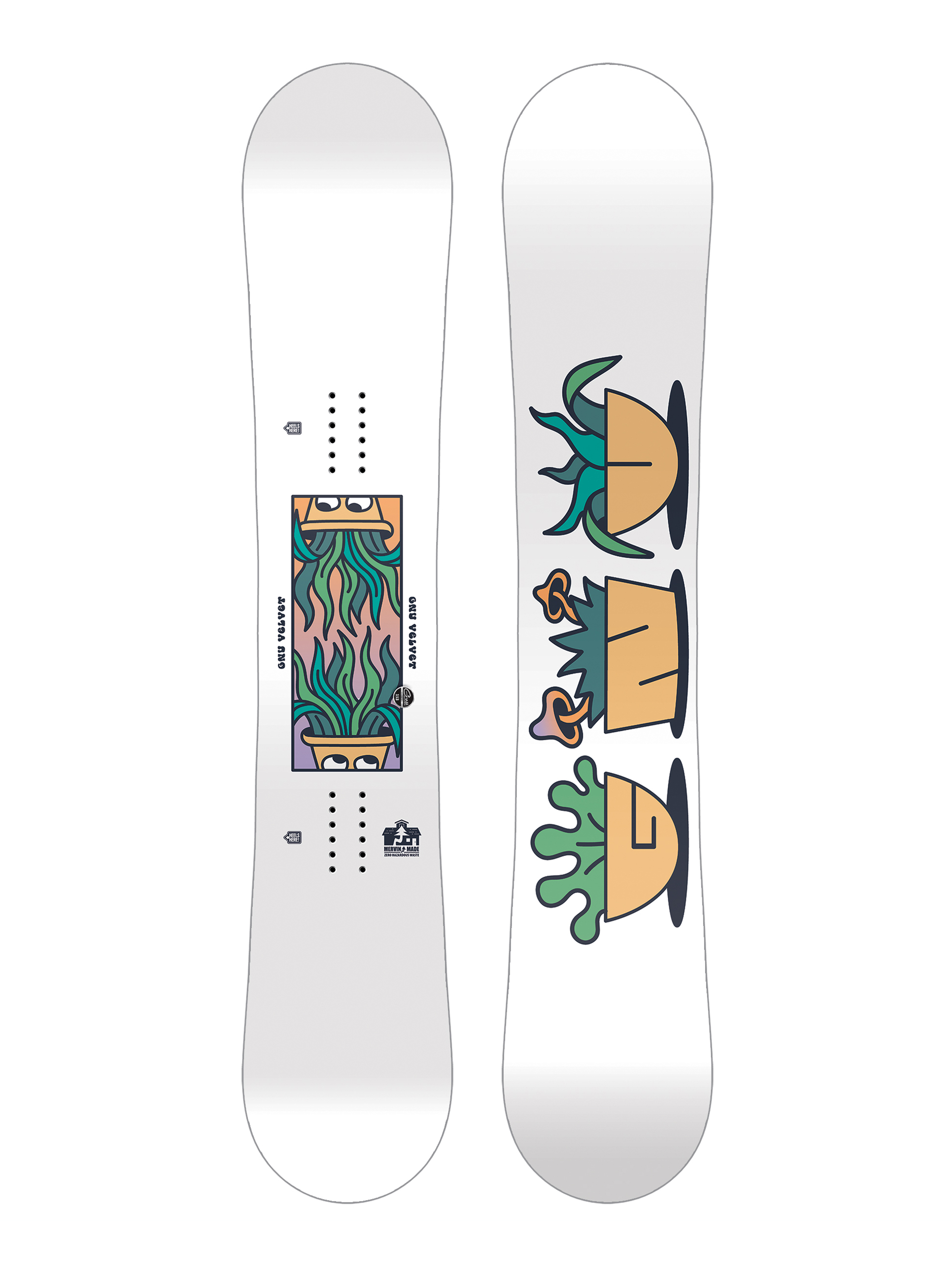 Damska Deska snowboardowa Gnu Velvet