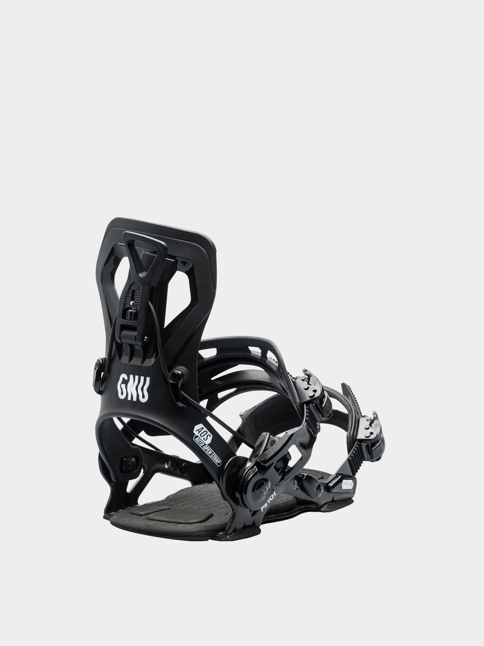 Męskie Wiązania snowboardowe Gnu Psych (black)