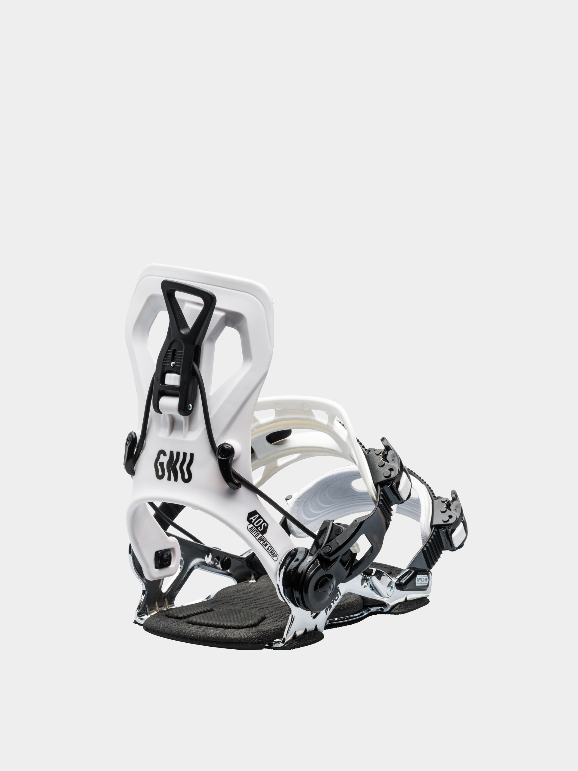 Męskie Wiązania snowboardowe Gnu Psych (white)