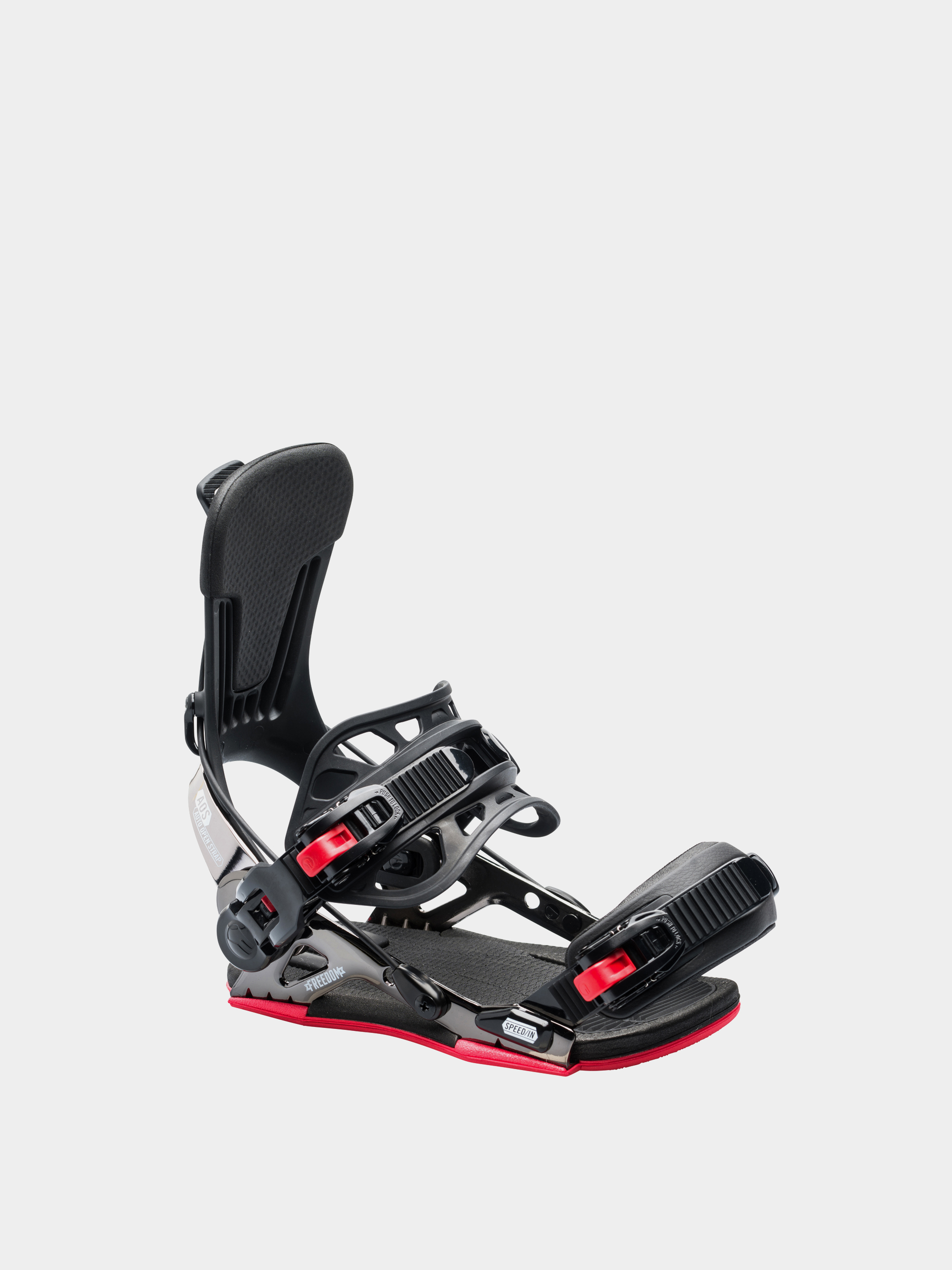 Męskie Wiązania snowboardowe Gnu Freedom (black)