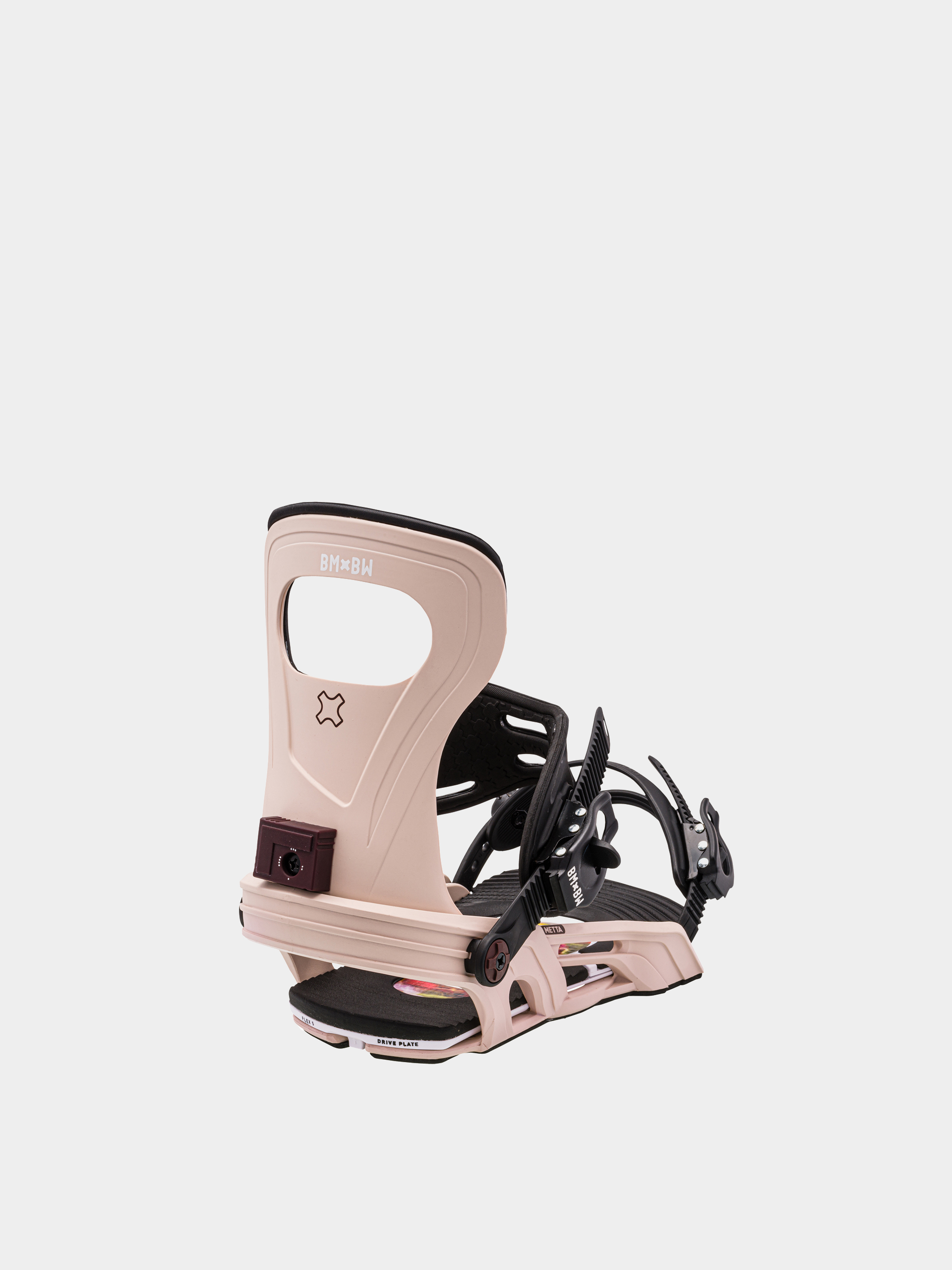 Damskie Wiązania snowboardowe Bent Metal Metta (pink)