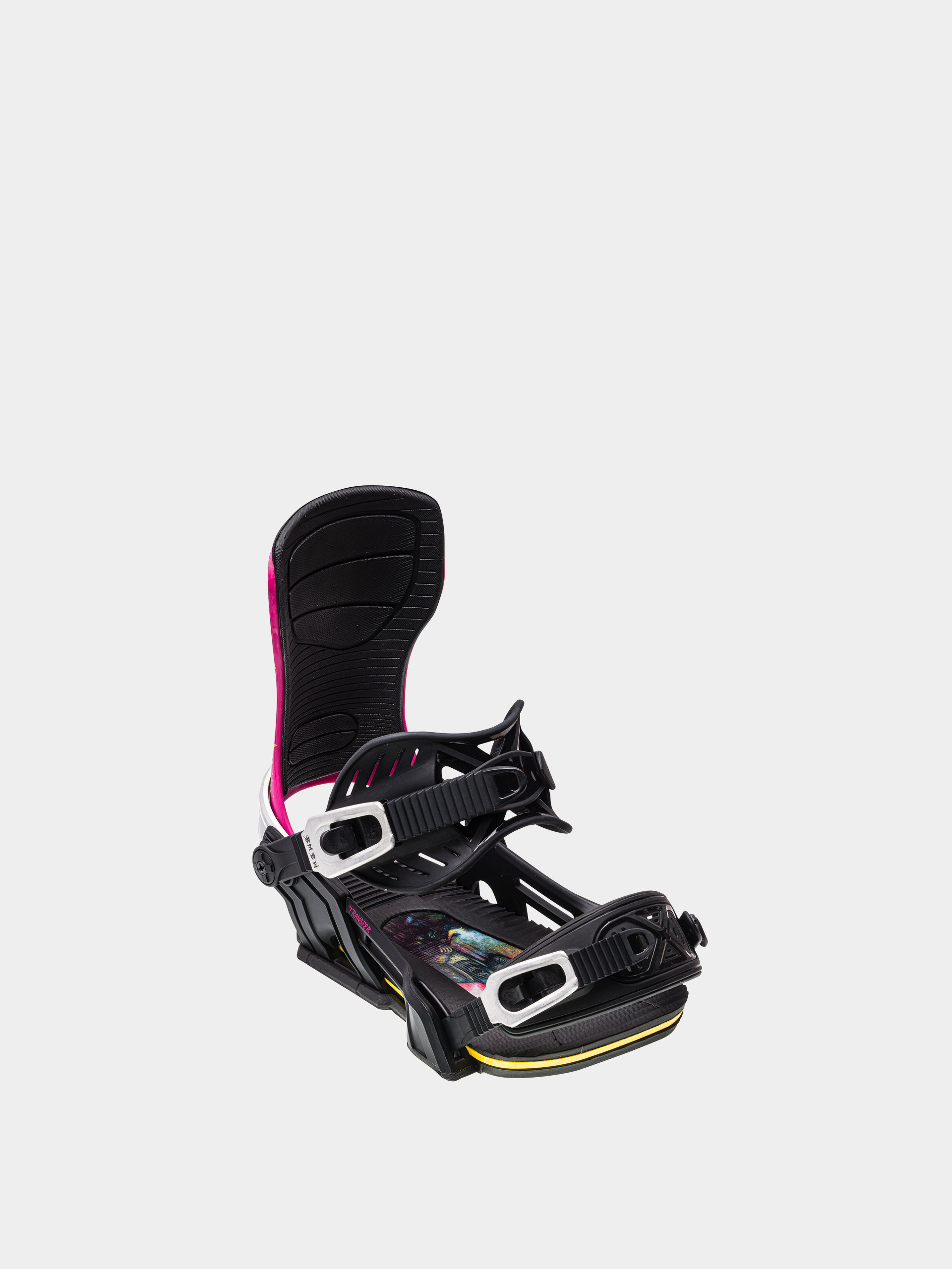 Męskie Wiązania snowboardowe Bent Metal Transfer (black/pink)