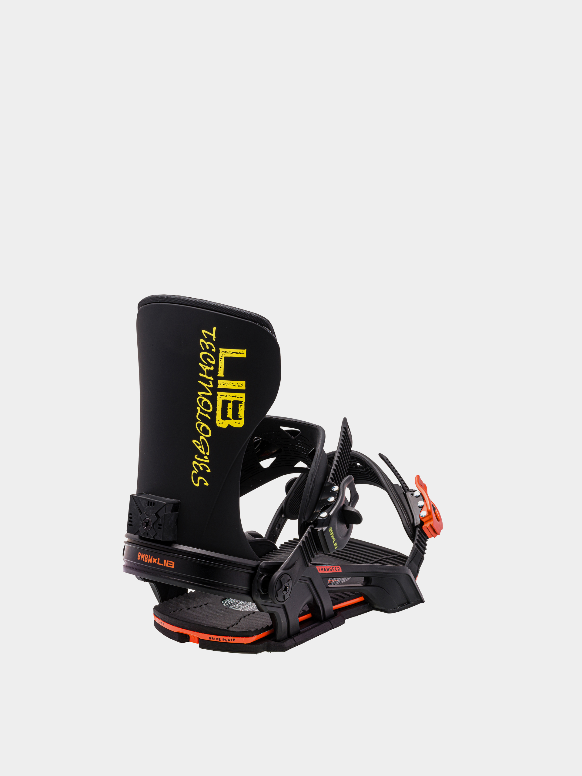 Męskie Wiązania snowboardowe Bent Metal Transfer (black/orange)