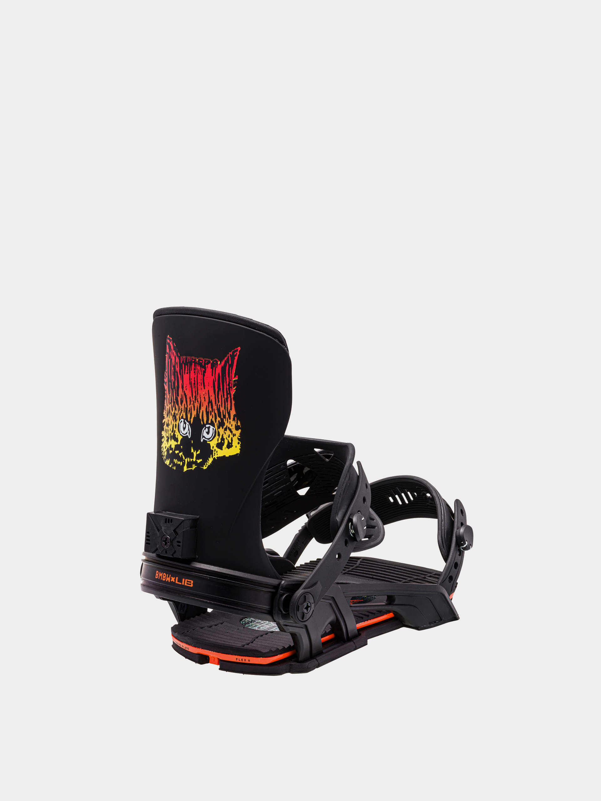 Męskie Wiązania snowboardowe Bent Metal Transfer (black/orange)