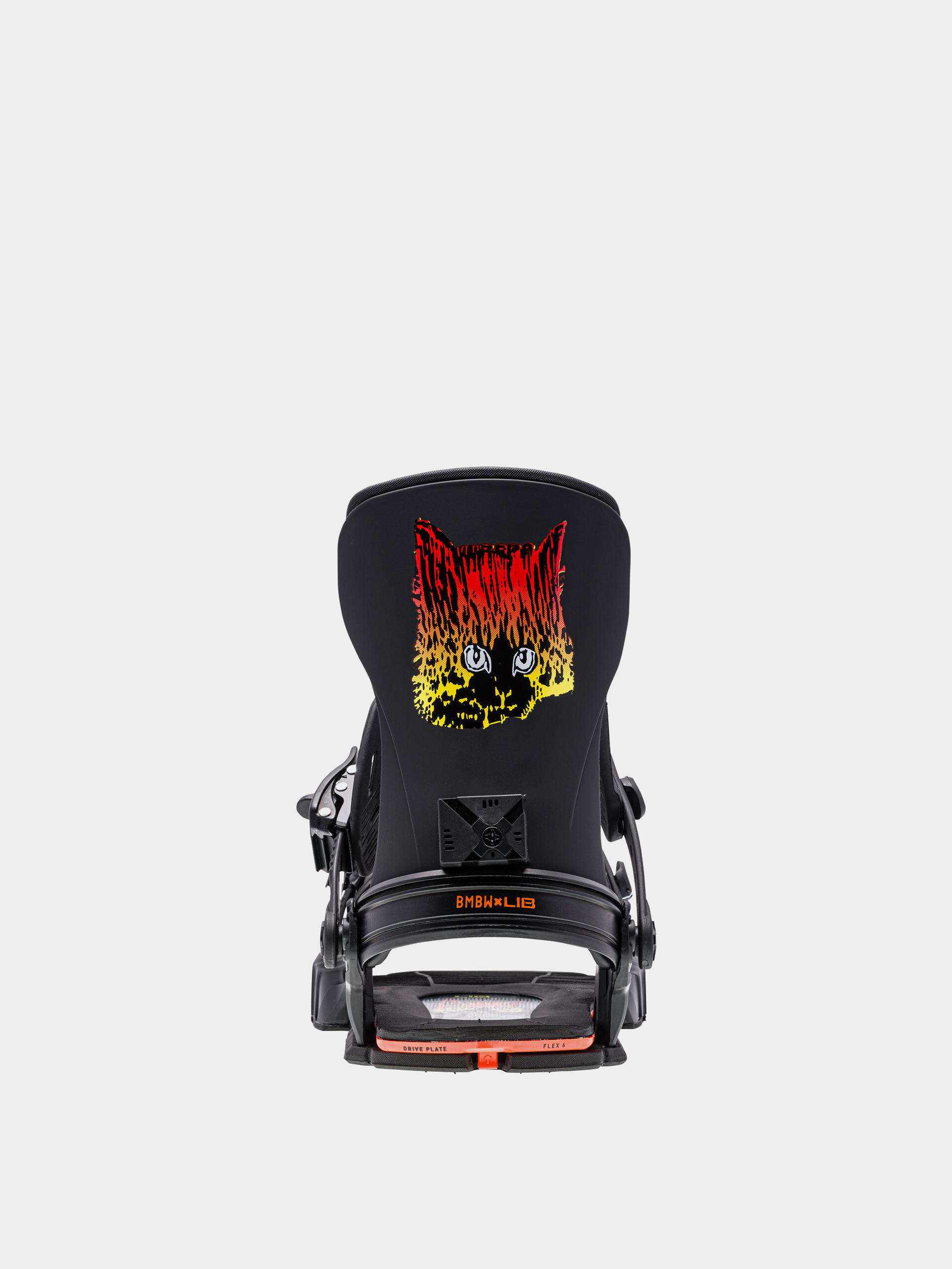 Męskie Wiązania snowboardowe Bent Metal Transfer (black/orange)
