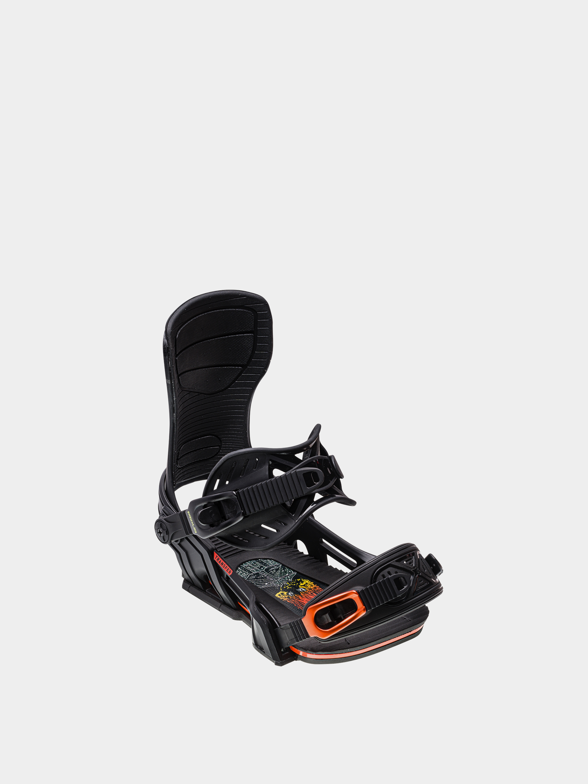 Męskie Wiązania snowboardowe Bent Metal Transfer (black/orange)