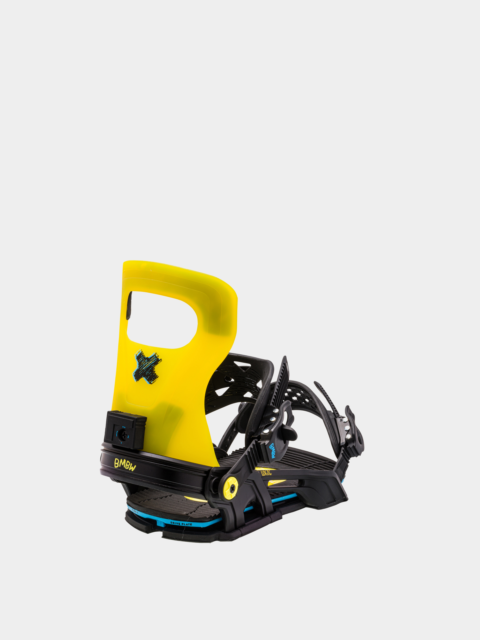 Wiązania snowboardowe Bent Metal Logic (yellow)