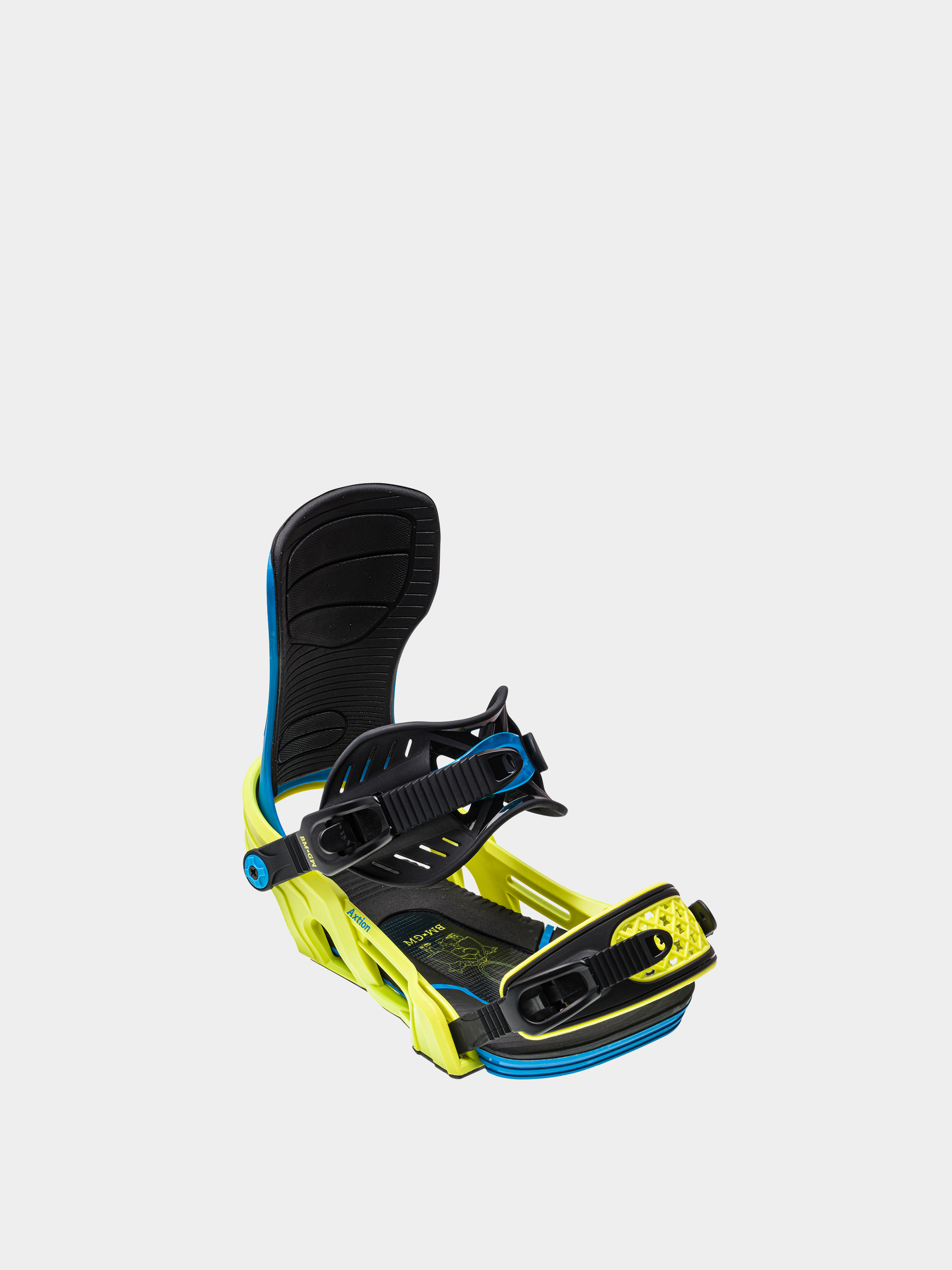 Męskie Wiązania snowboardowe Bent Metal Axtion (blue/green)
