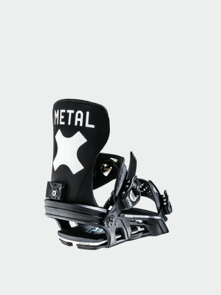 Wiązania snowboardowe Bent Metal Axtion (black)