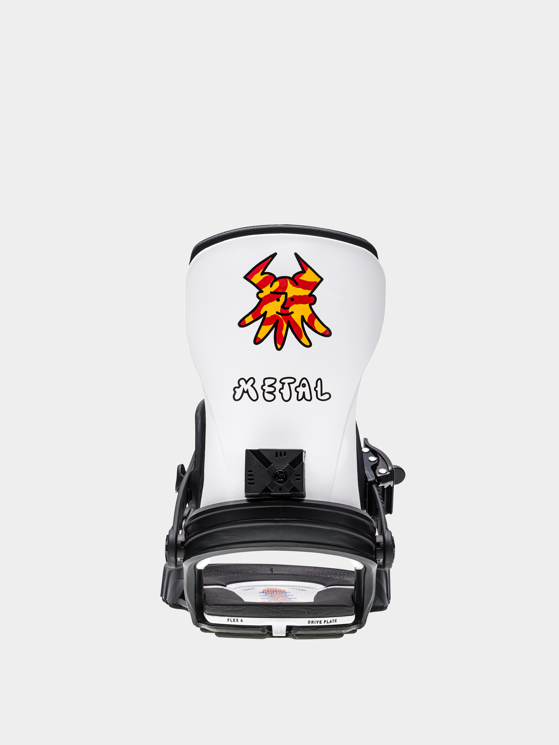 Męskie Wiązania snowboardowe Bent Metal Axtion (black/white)