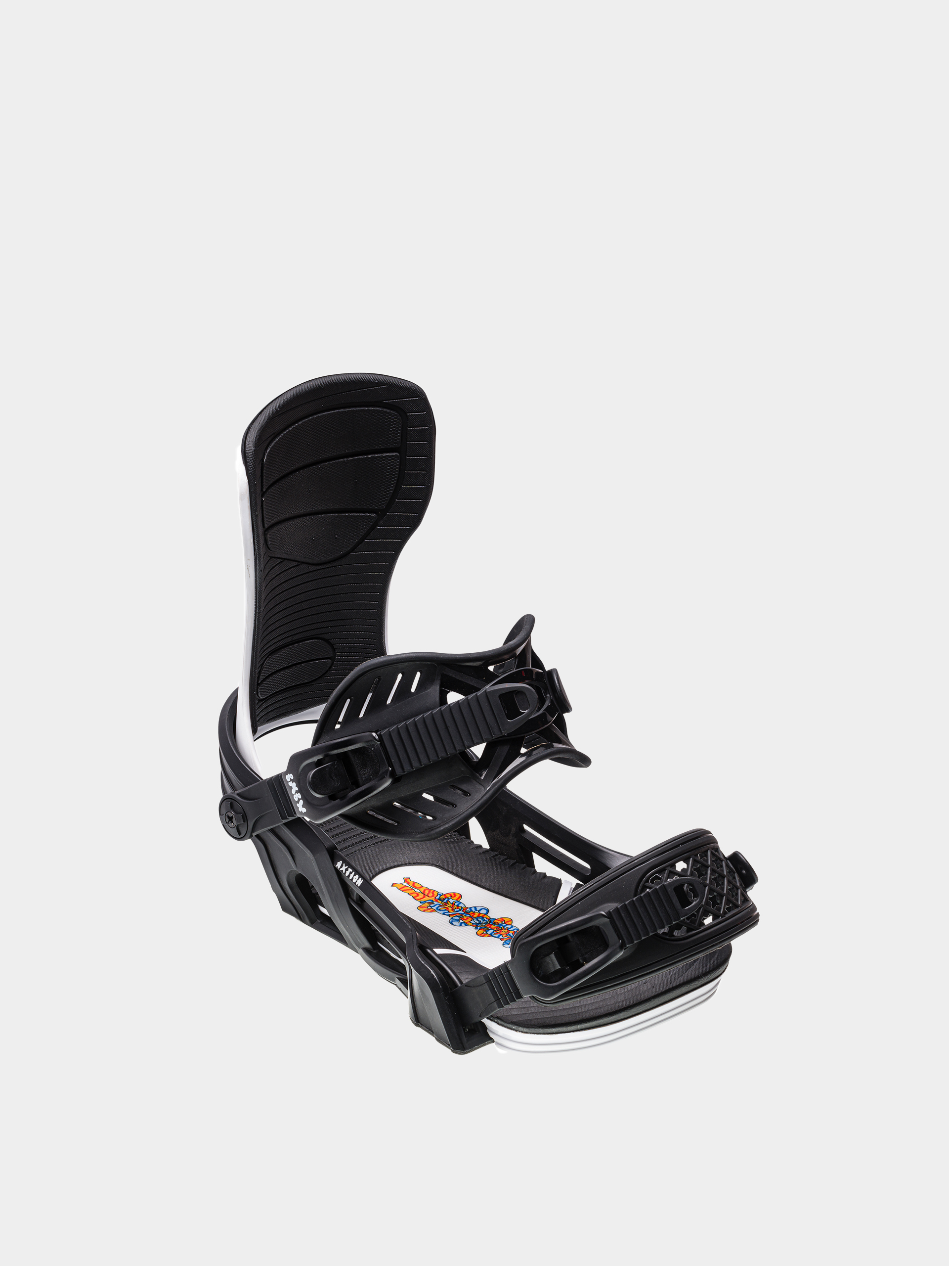 Męskie Wiązania snowboardowe Bent Metal Axtion (black/white)