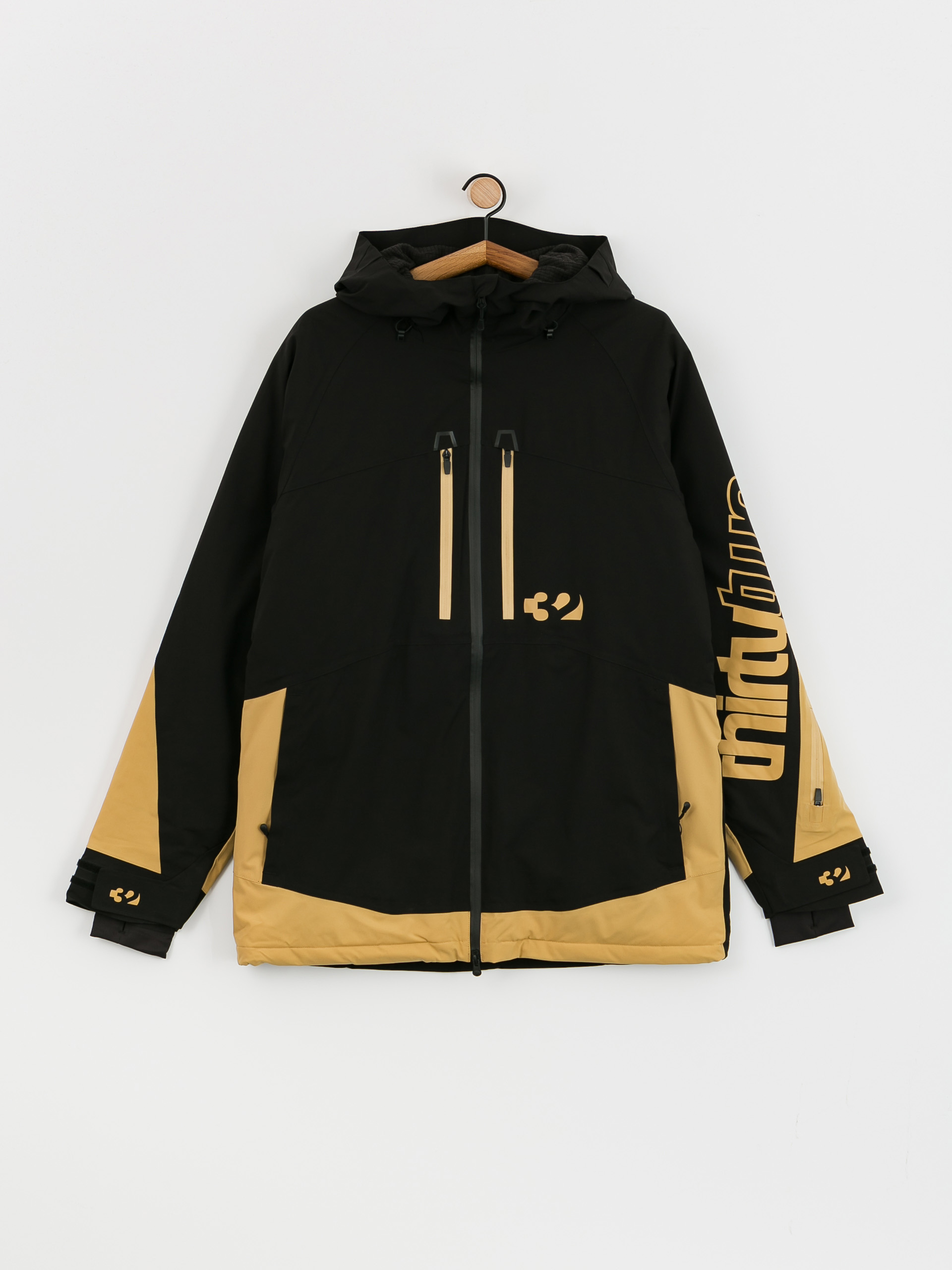 Męska Kurtka snowboardowa ThirtyTwo Lashed Insulated (black/tan)
