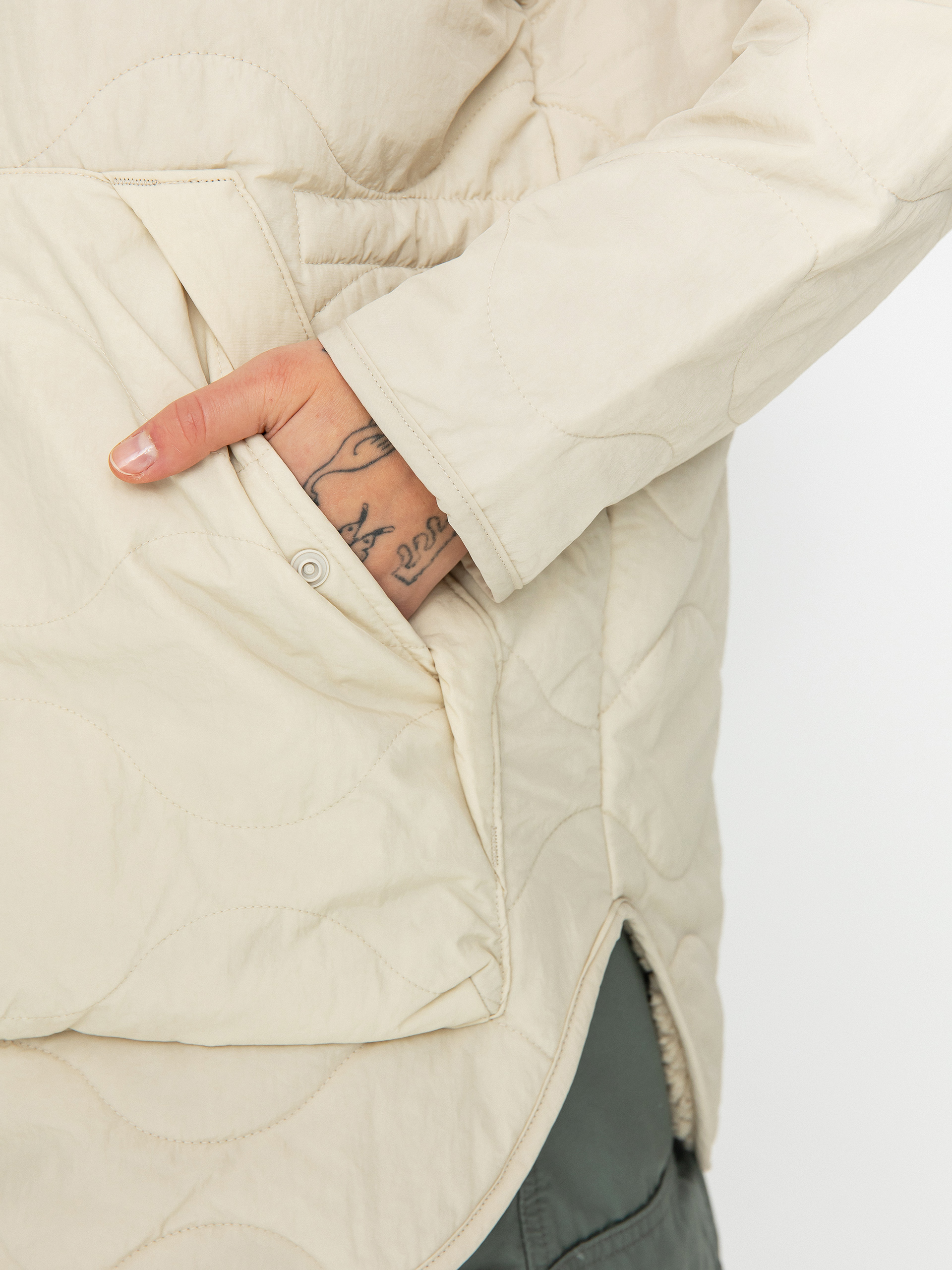 Kurtka Columbia Birchwood Quilted Wmn (dark stone)