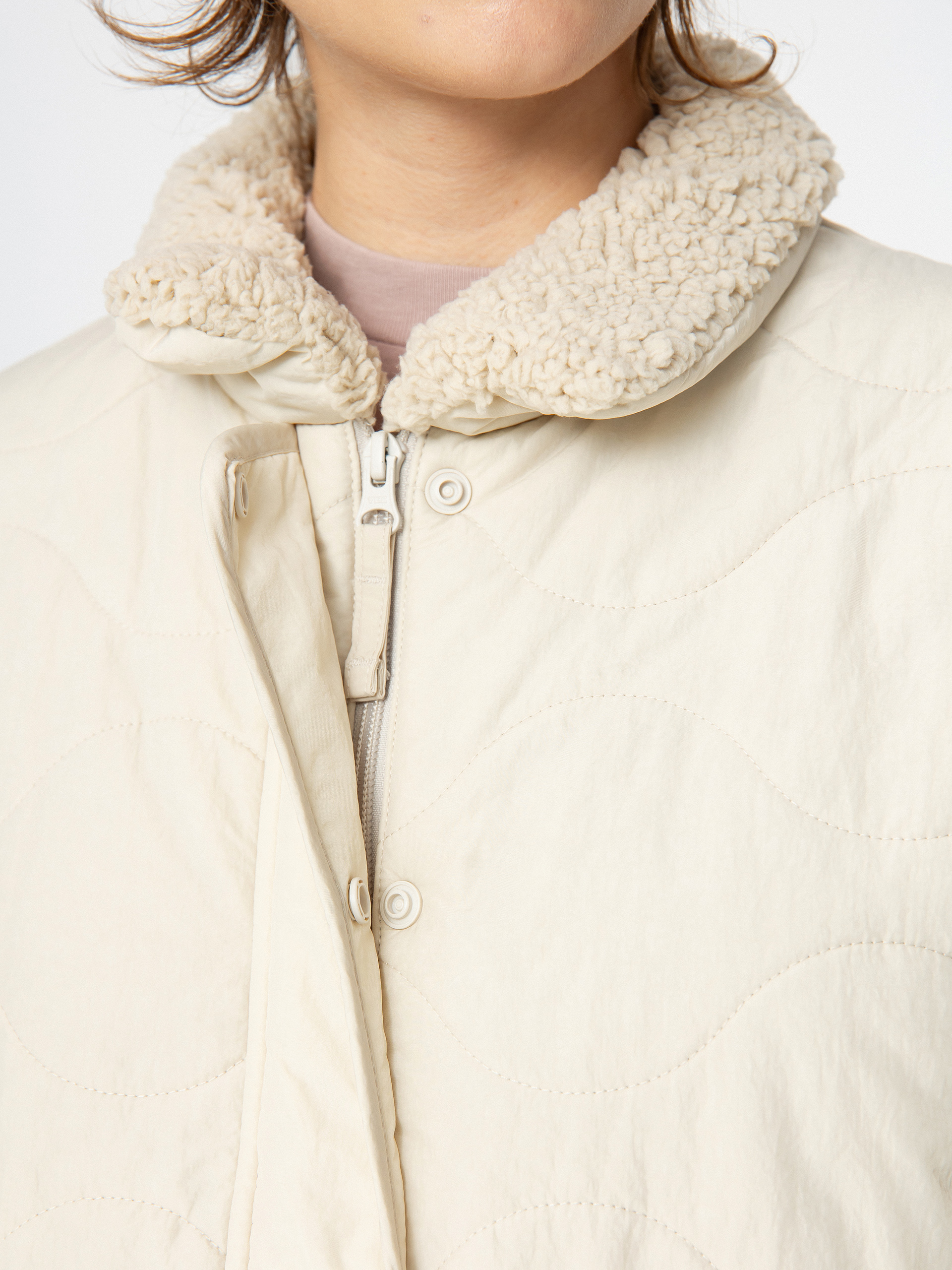 Kurtka Columbia Birchwood Quilted Wmn (dark stone)