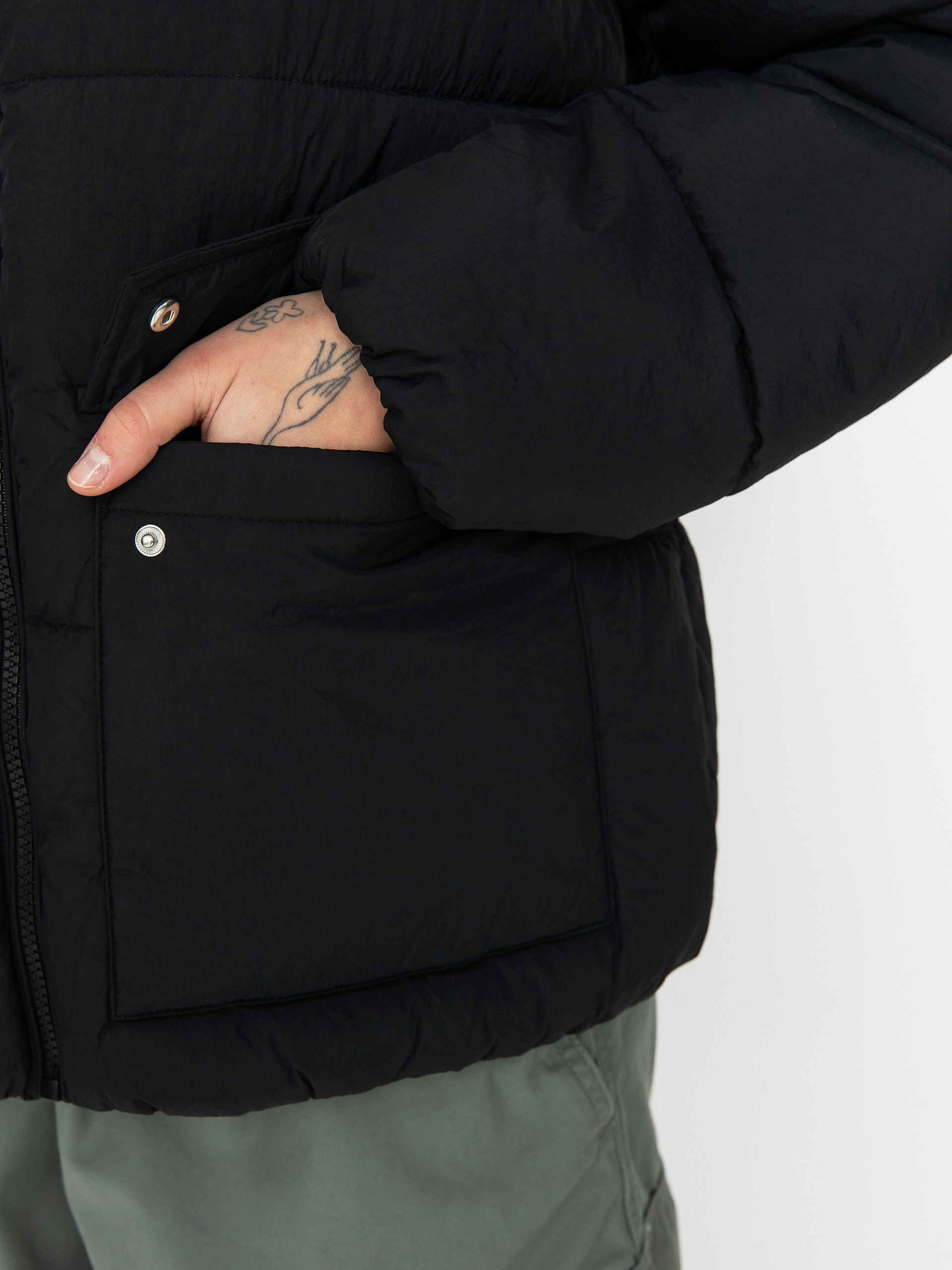 Kurtka Champion Legacy Polyfilled Jacket 116873 Wmn (nbk/nbk)