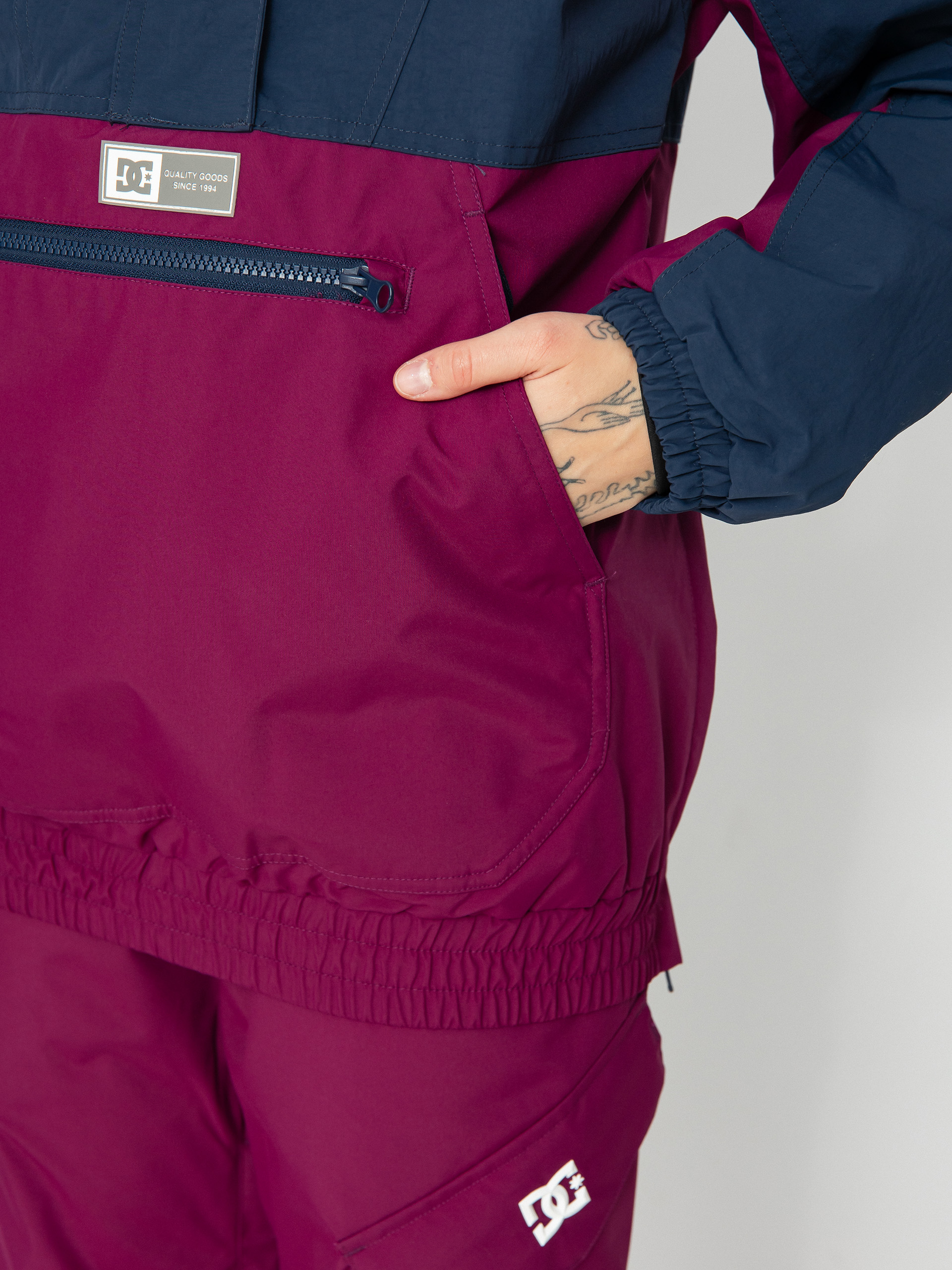 Damska Kurtka snowboardowa DC Chalet (dress blues)