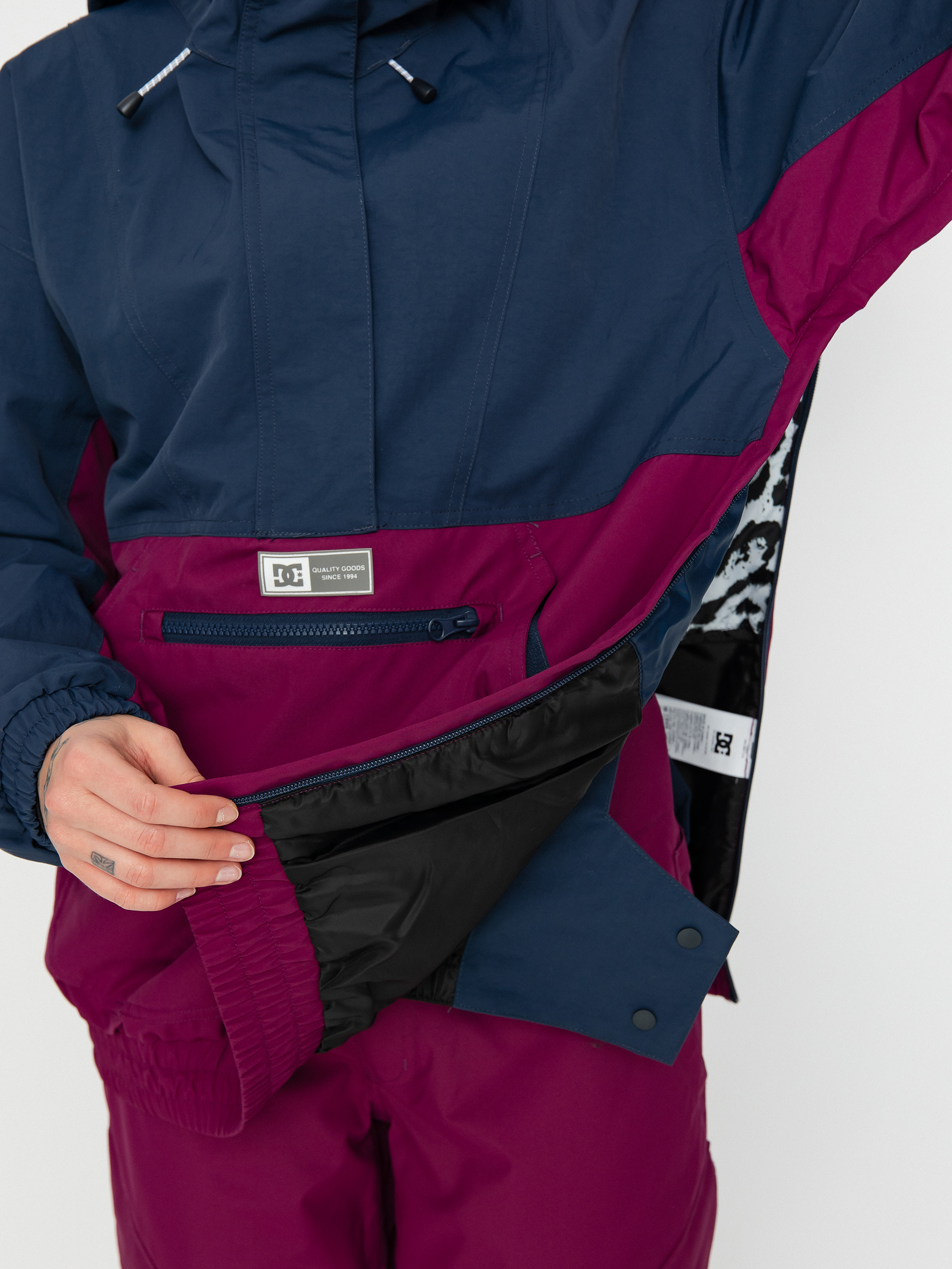 Damska Kurtka snowboardowa DC Chalet (dress blues)