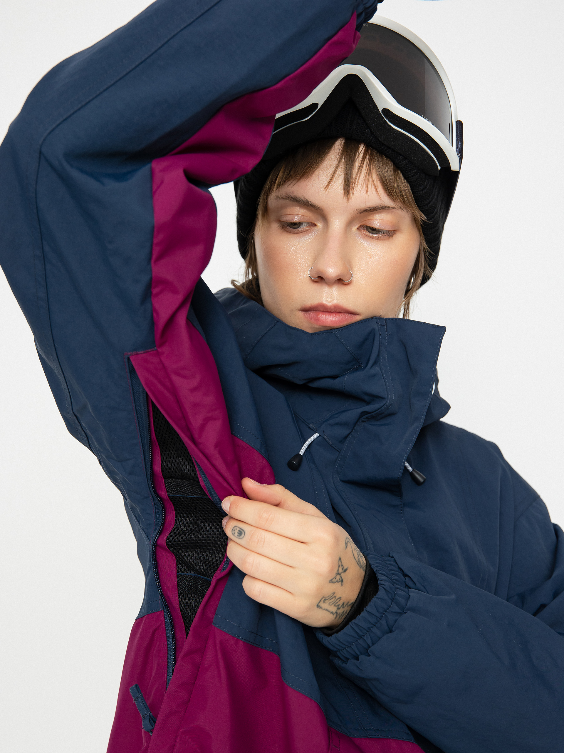 Damska Kurtka snowboardowa DC Chalet (dress blues)