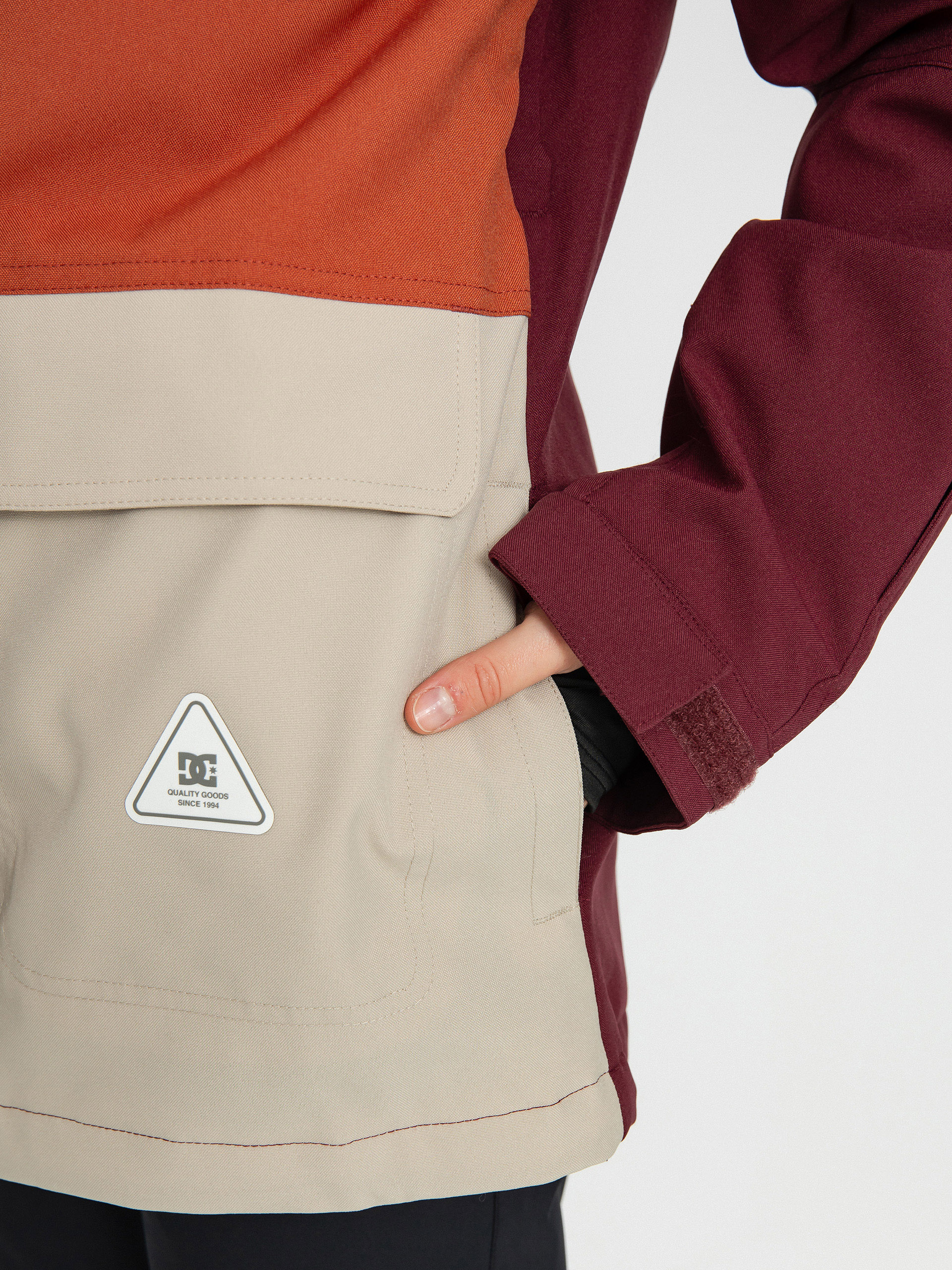 Damska Kurtka snowboardowa DC Liberate (tawny port)