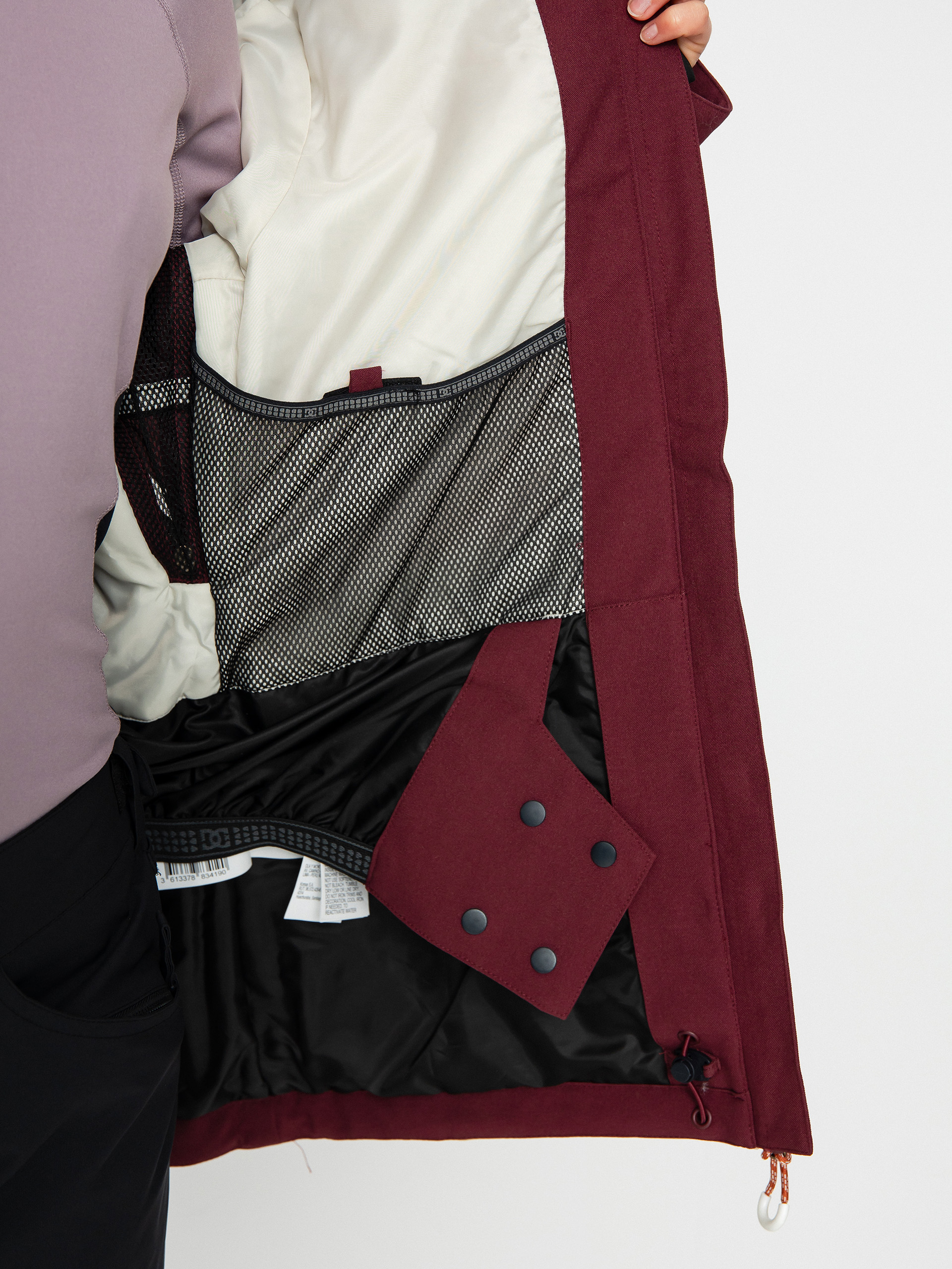 Damska Kurtka snowboardowa DC Liberate (tawny port)