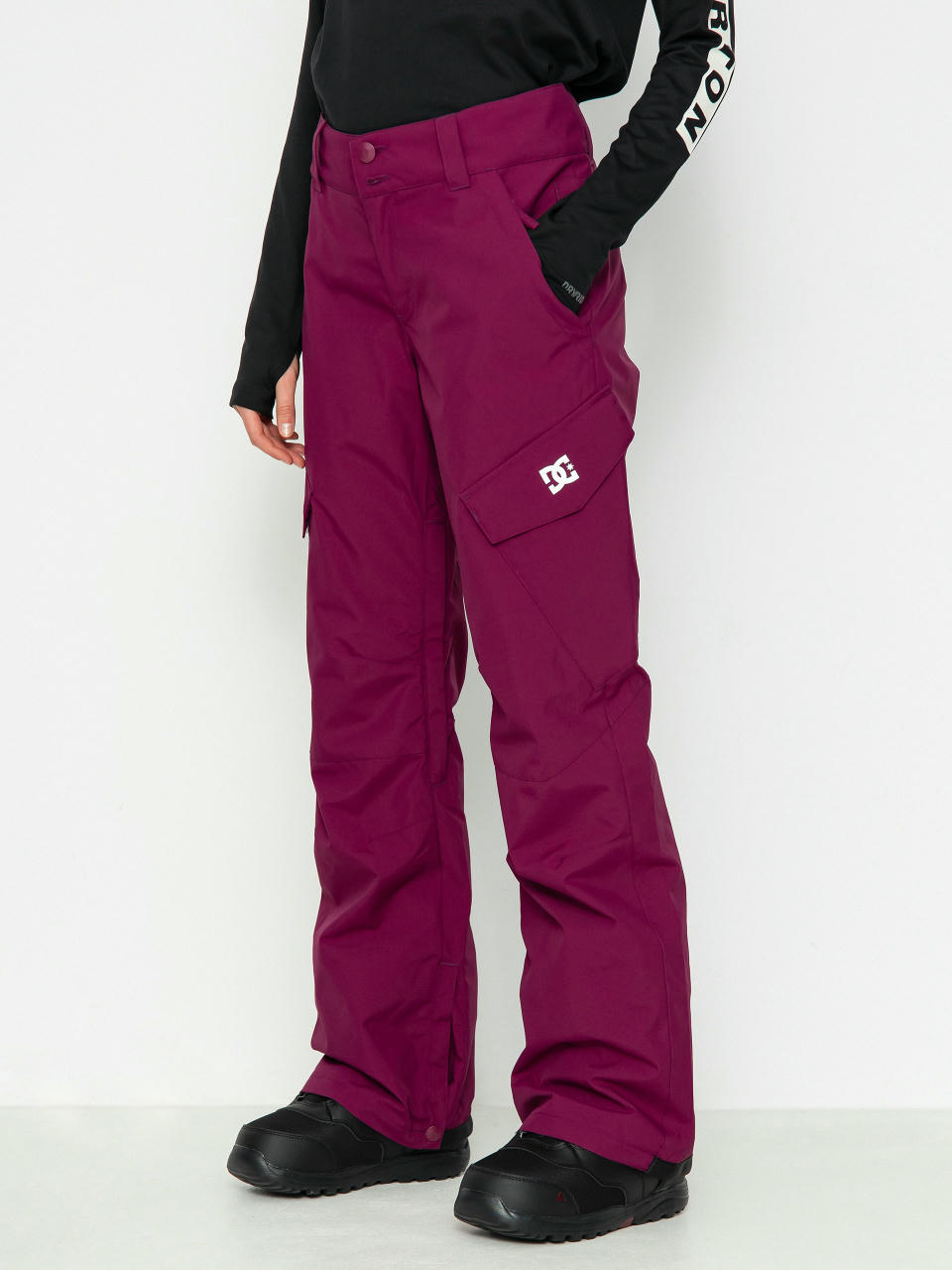 Damskie Spodnie snowboardowe DC Nonchalant (magenta purple)