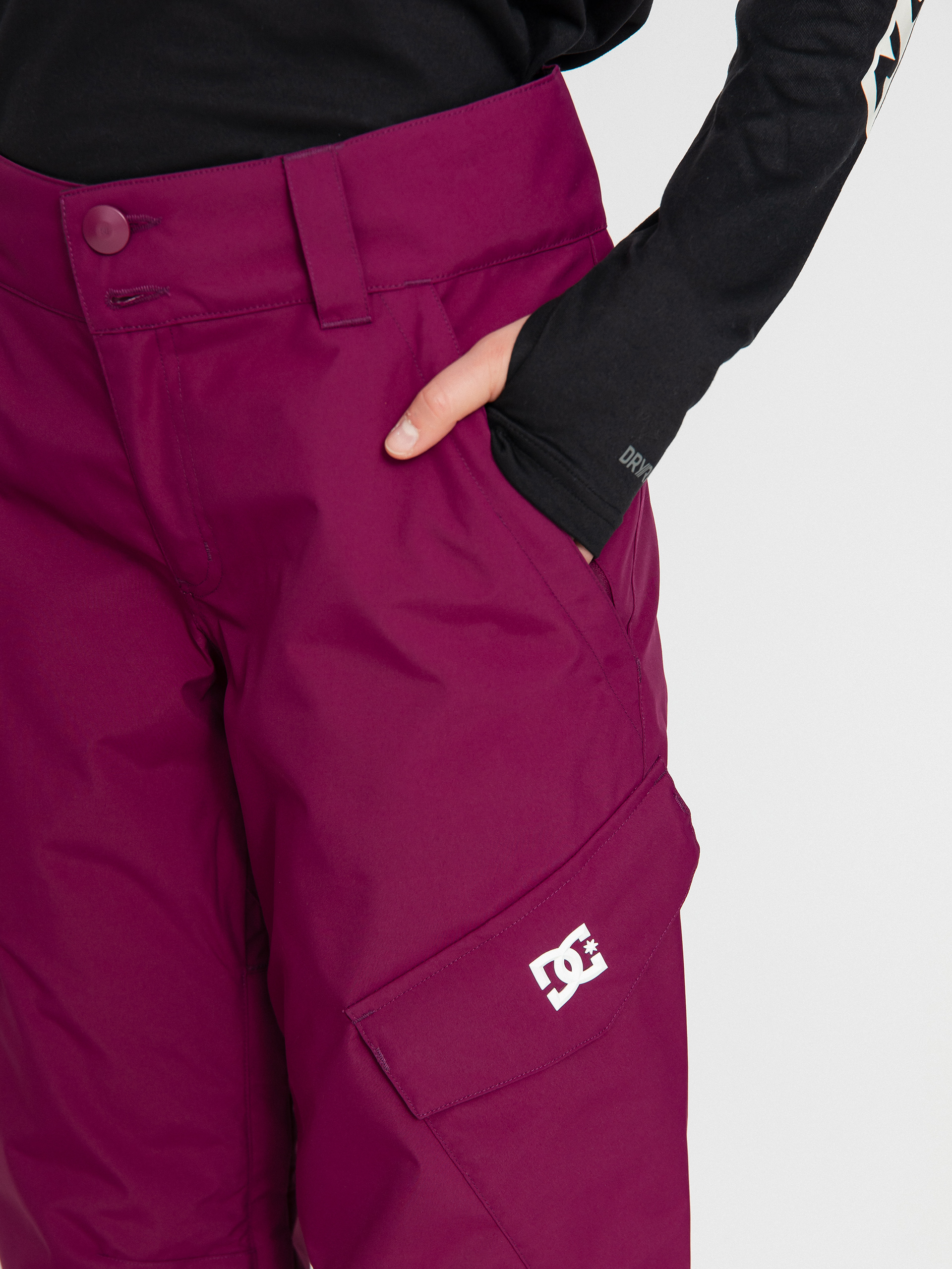 Damskie Spodnie snowboardowe DC Nonchalant (magenta purple)
