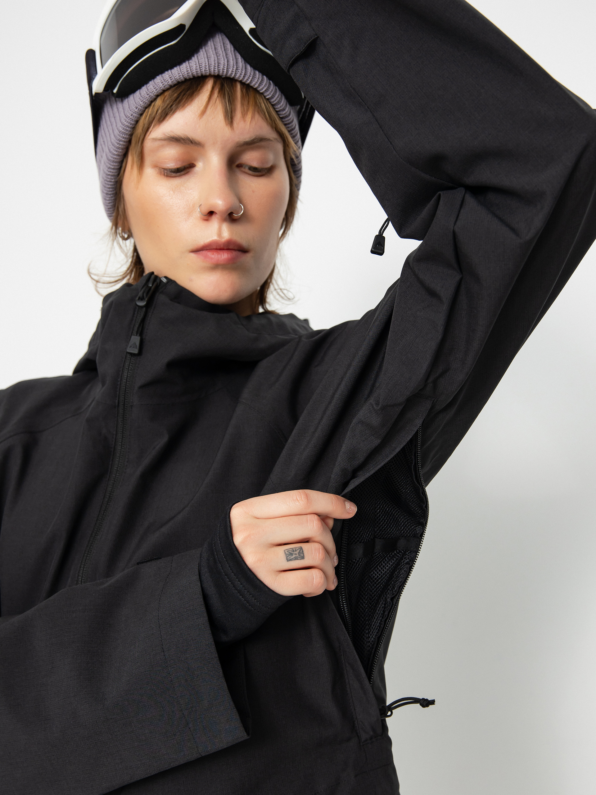 Damska Kurtka snowboardowa Burton Lalik (true black)