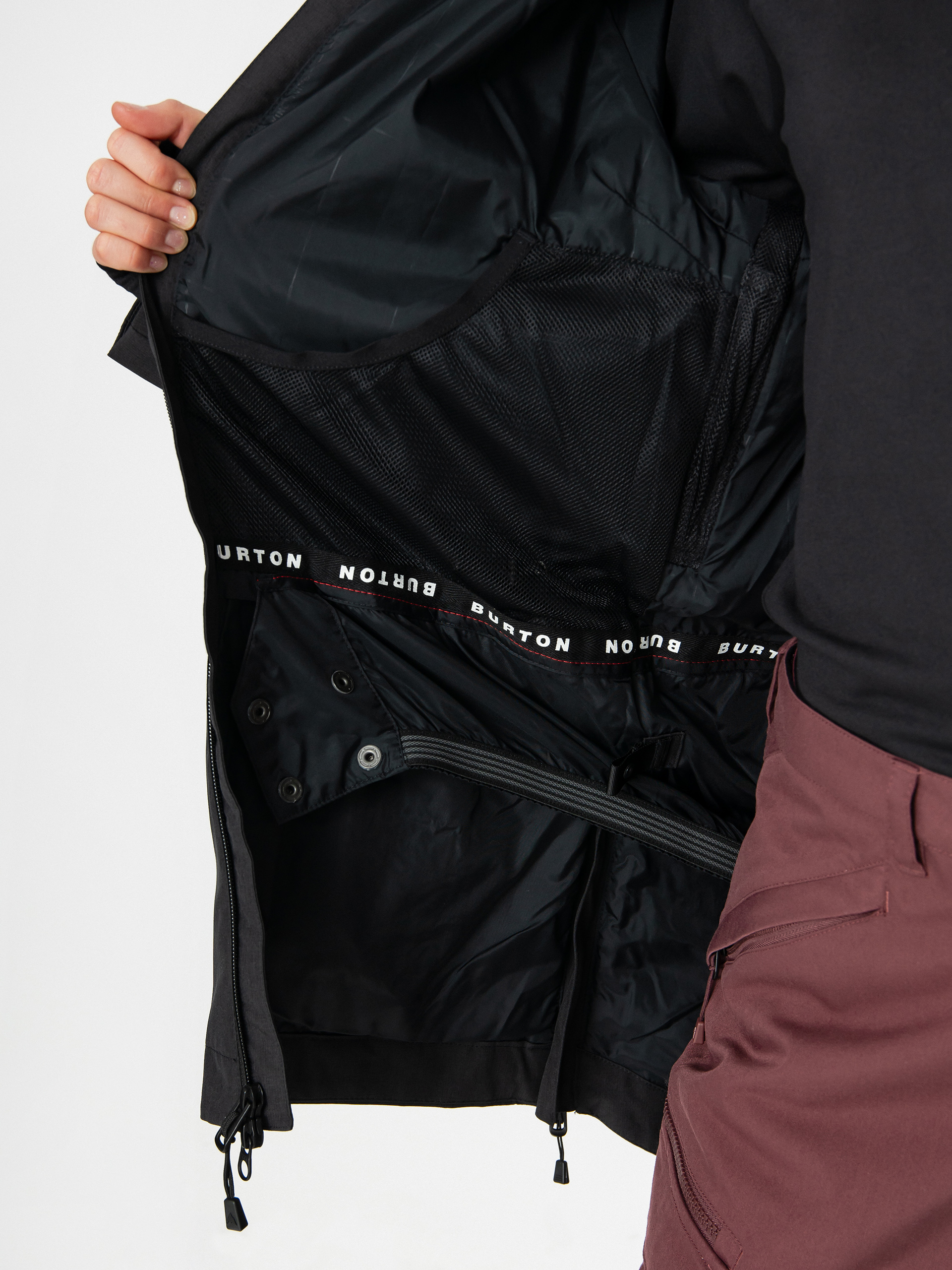 Damska Kurtka snowboardowa Burton Lalik (true black)