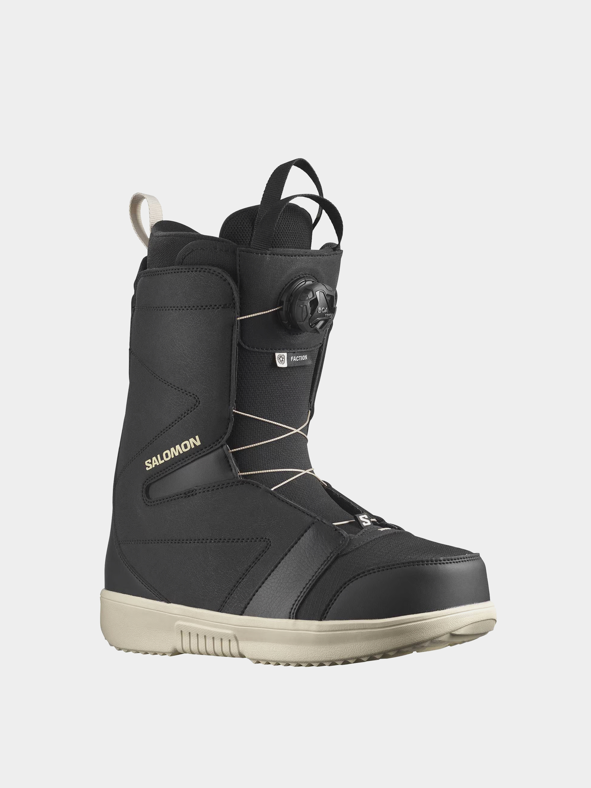 Buty snowboardowe Salomon Faction Boa (black/black/rainy day)