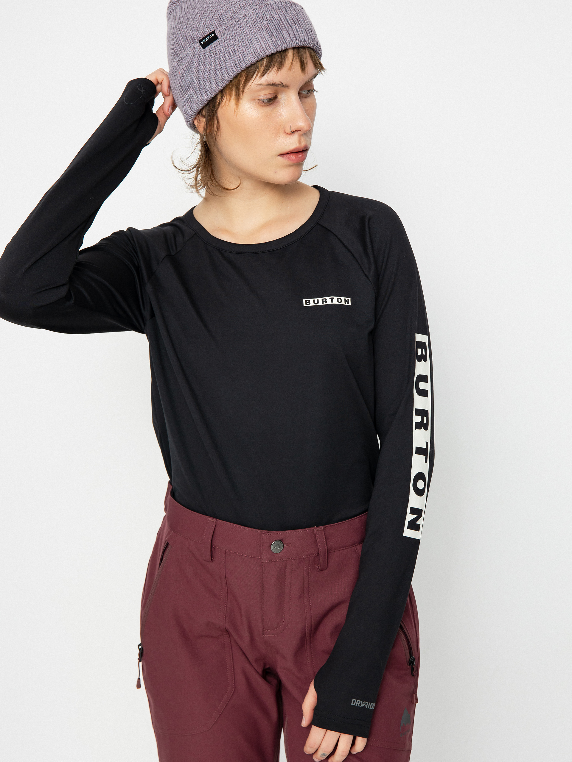 Longsleeve Burton Roadie Base Layer Tech Wmn (true black)