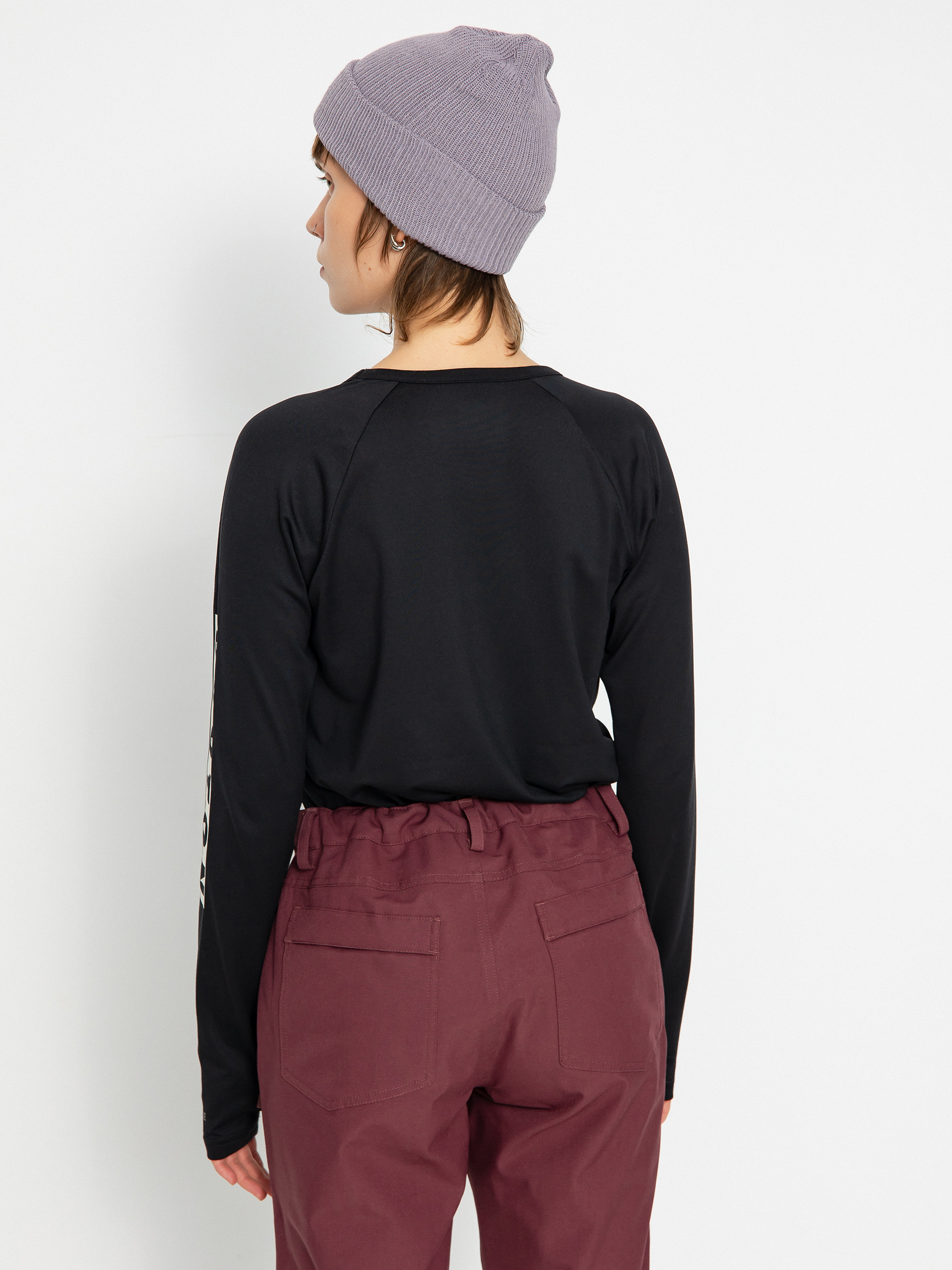 Damski Longsleeve Burton Roadie Base Layer Tech (true black)