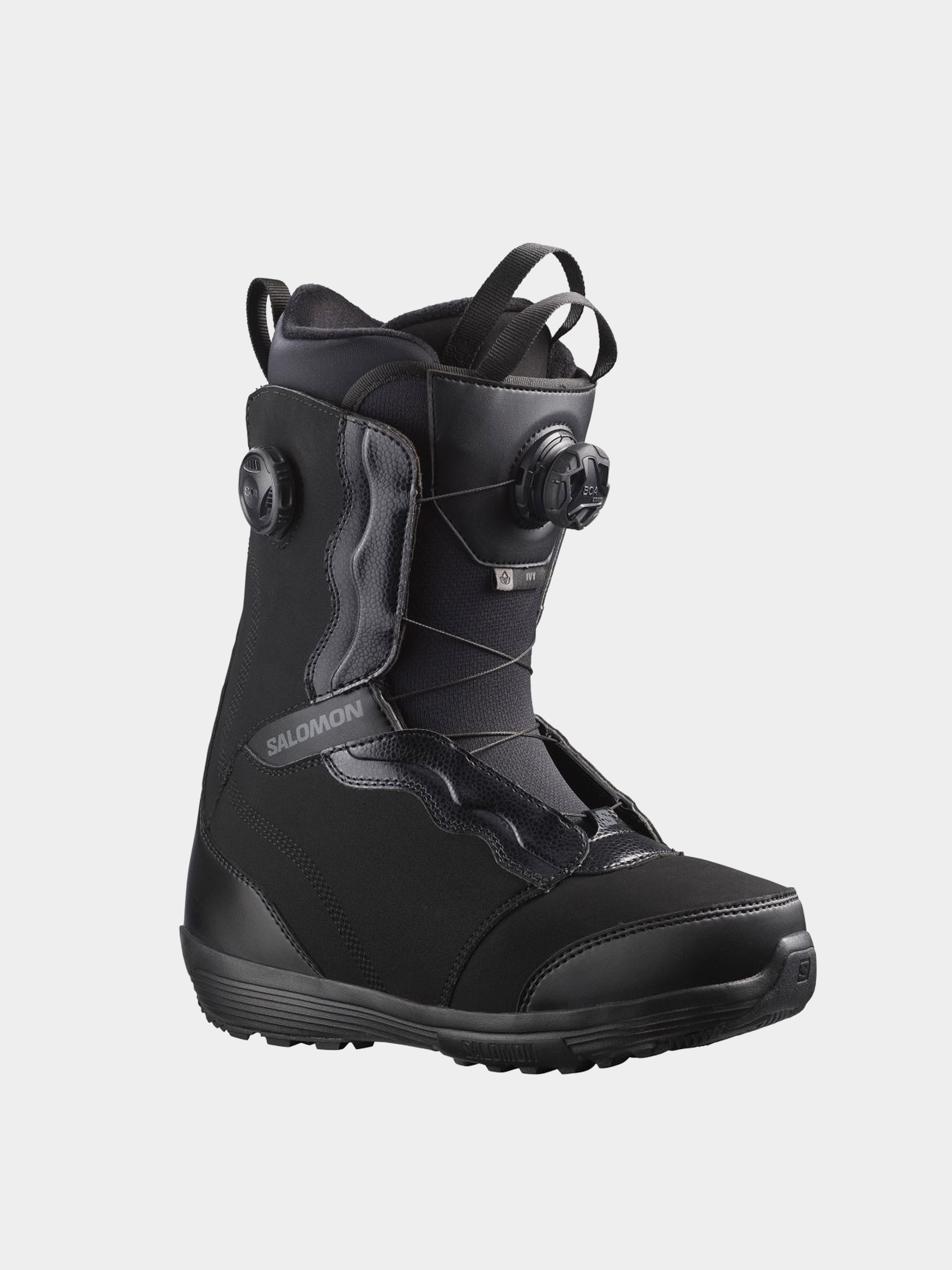 Buty snowboardowe Salomon Ivy Boa Sj Wmn (black/black/castlero)