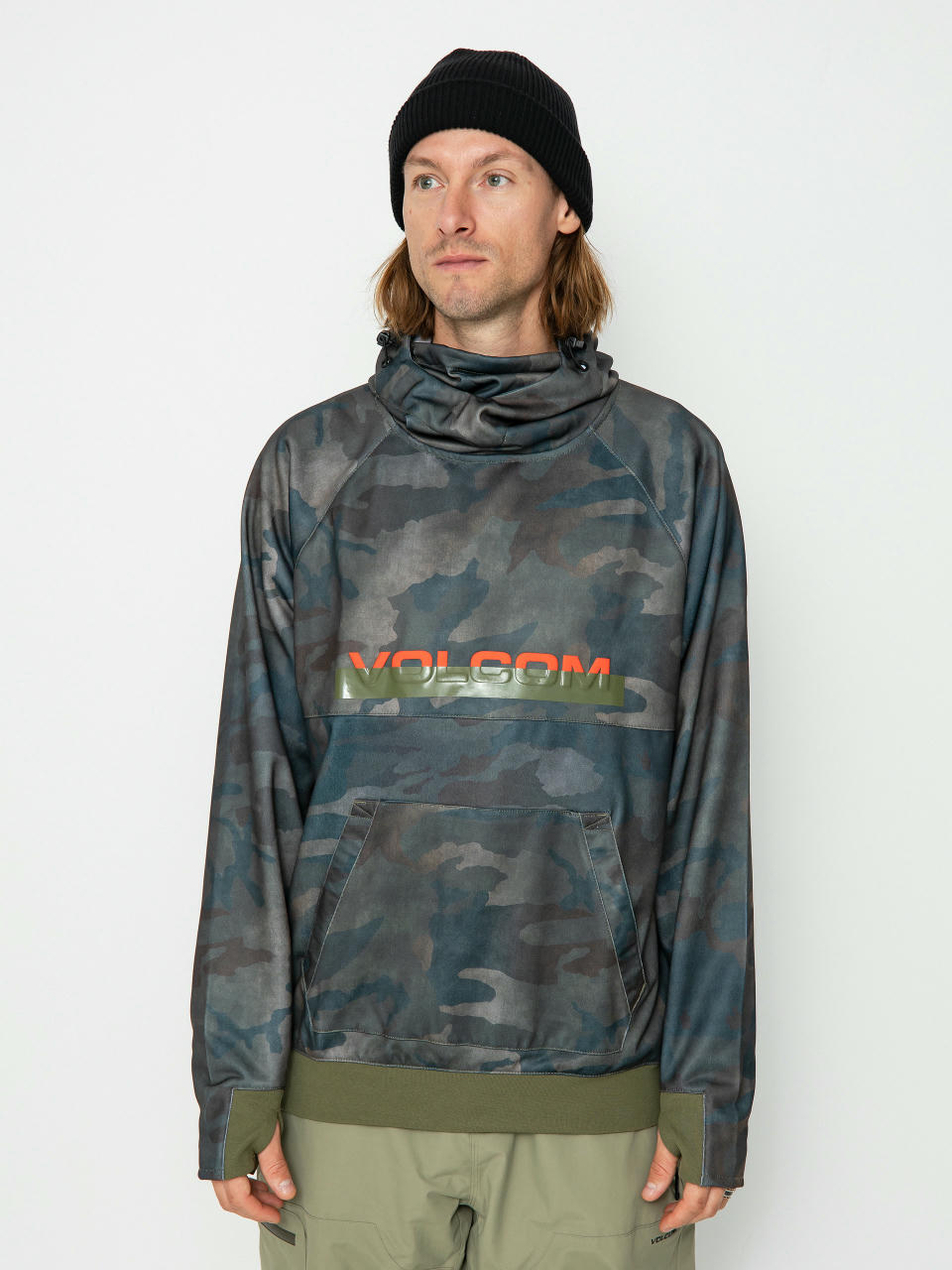 Bluza aktywna Volcom Hydro Riding HD (cloudwash camo)