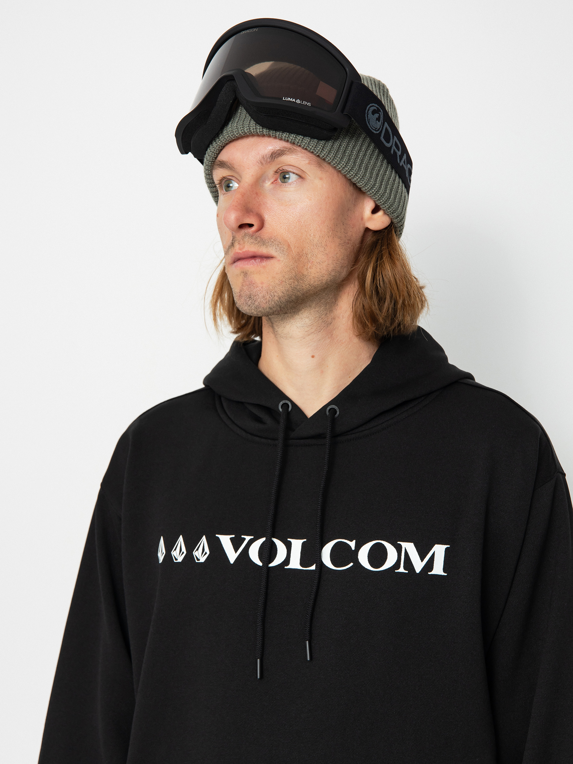 Męska Bluza aktywna Volcom Core Hydro (black)