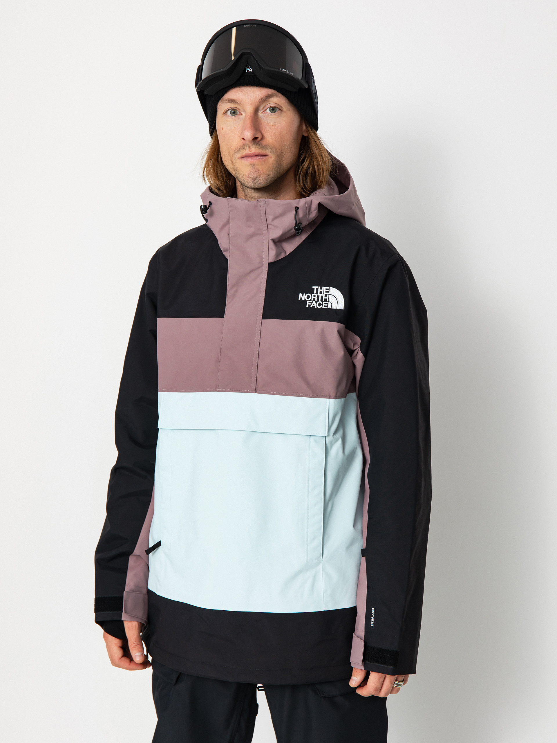 Męska Kurtka snowboardowa The North Face Driftview Anorak (icecap blue/fawn grey)