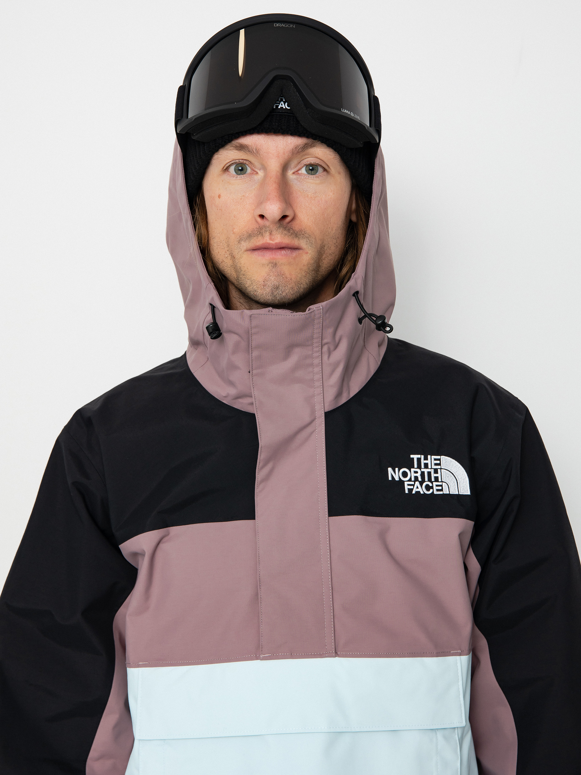 THE NORTH FACE スノージャケット (L) Kurtka snowboardowa The North Face Driftview Anorak - różowy