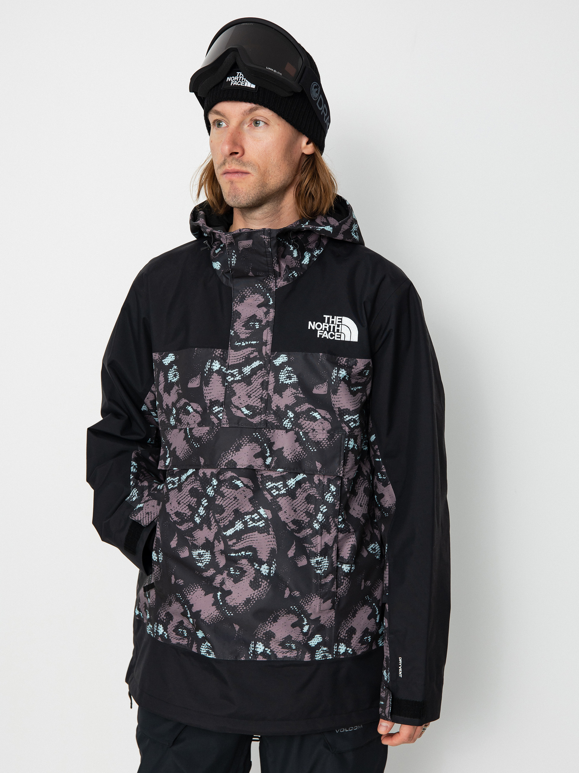 Męska Kurtka snowboardowa The North Face Driftview Anorak (fawn grey snake charmer)